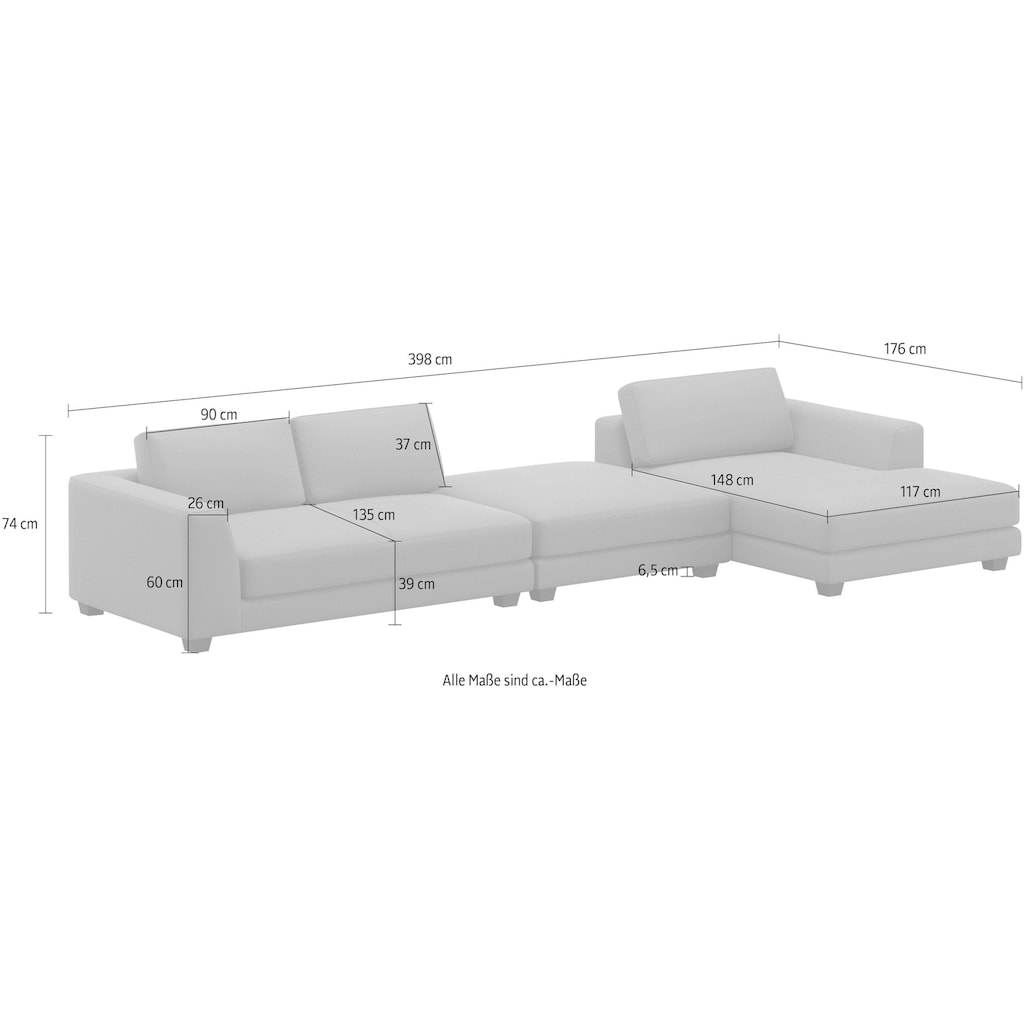 machalke® Ecksofa »atoll«