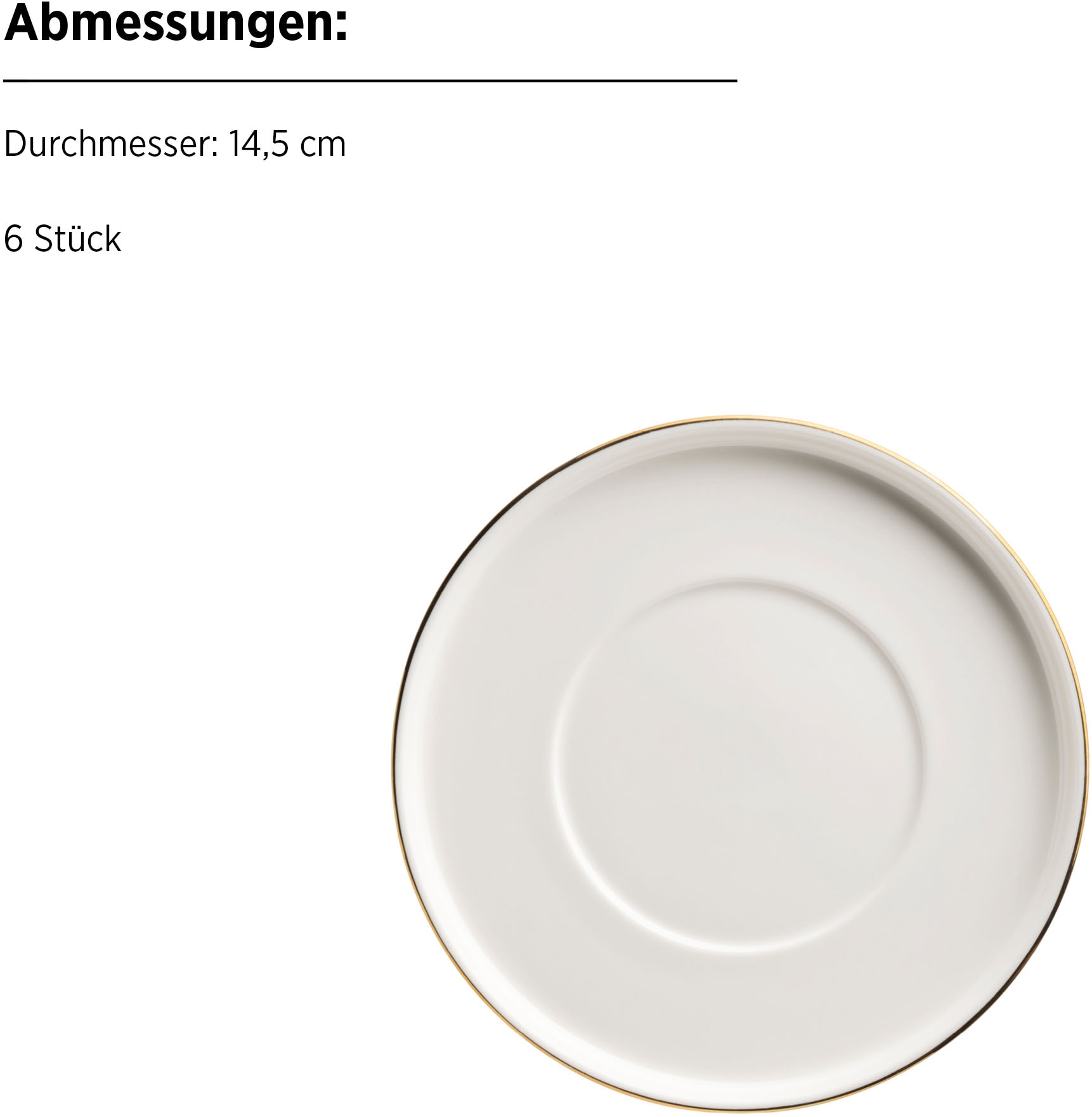 MÄSER Kaffeeservice »SITA, Kaffeeservice, Porzellan«, (Set, 18 tlg.), Geschirr-Set, Service