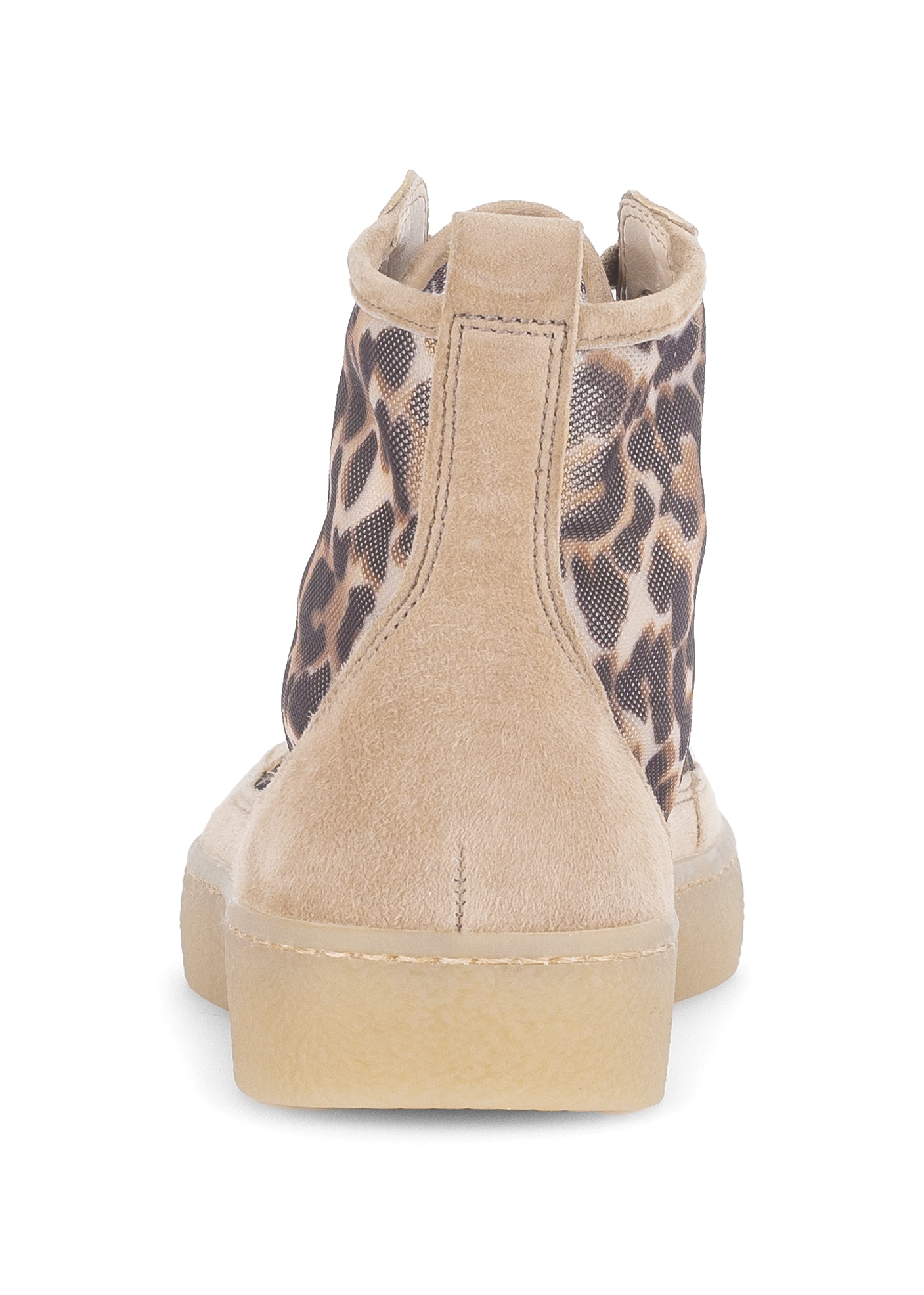 Gabor Plateausneaker  , Schnürschuh, Freizeitschuh, High-Top-Sneaker mit modischer Stickerei