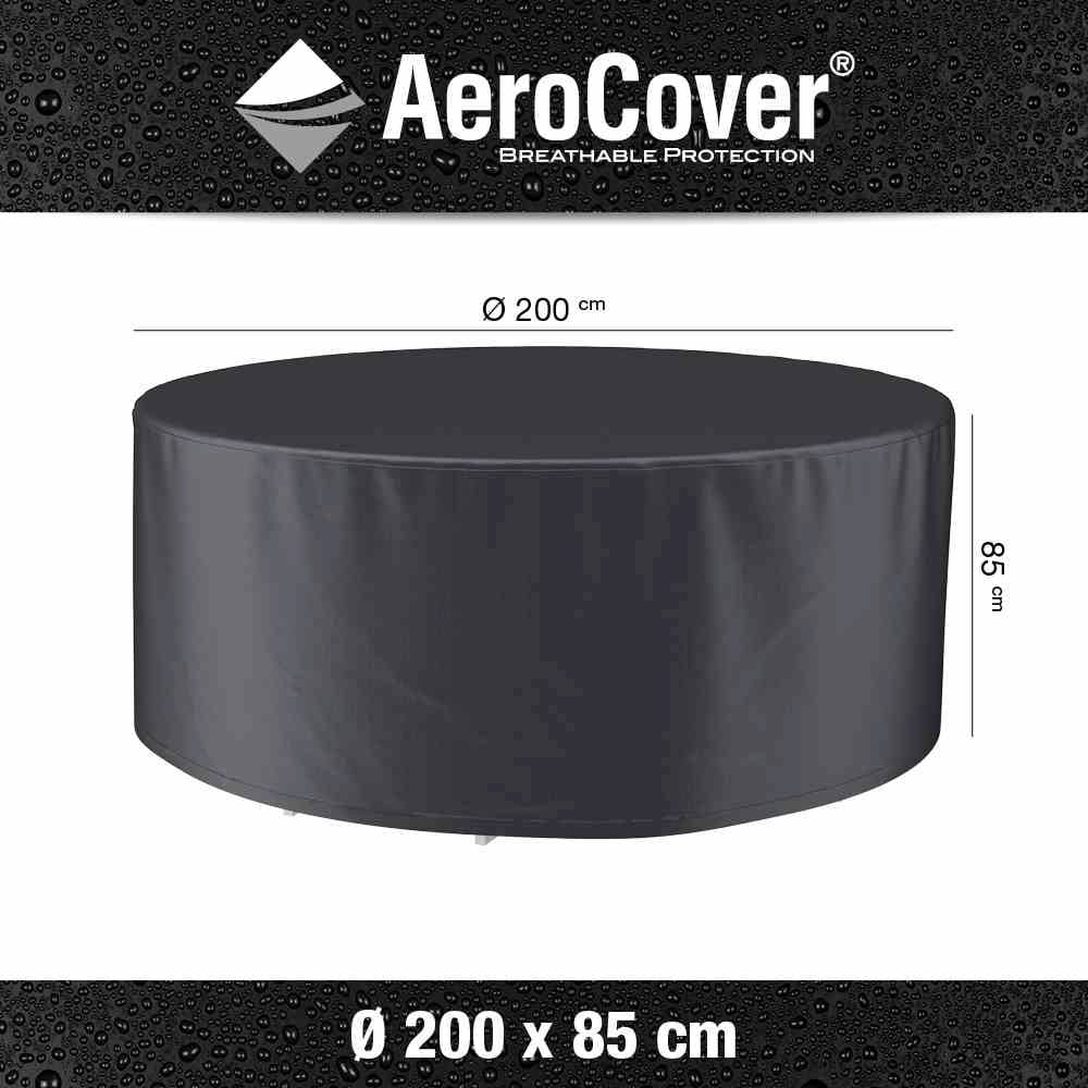Aerocovers Gartenmöbel-Schutzhülle »Sitzgruppenhülle Ø200xH85«, Sitzgruppenhülle Ø200xH85 cm