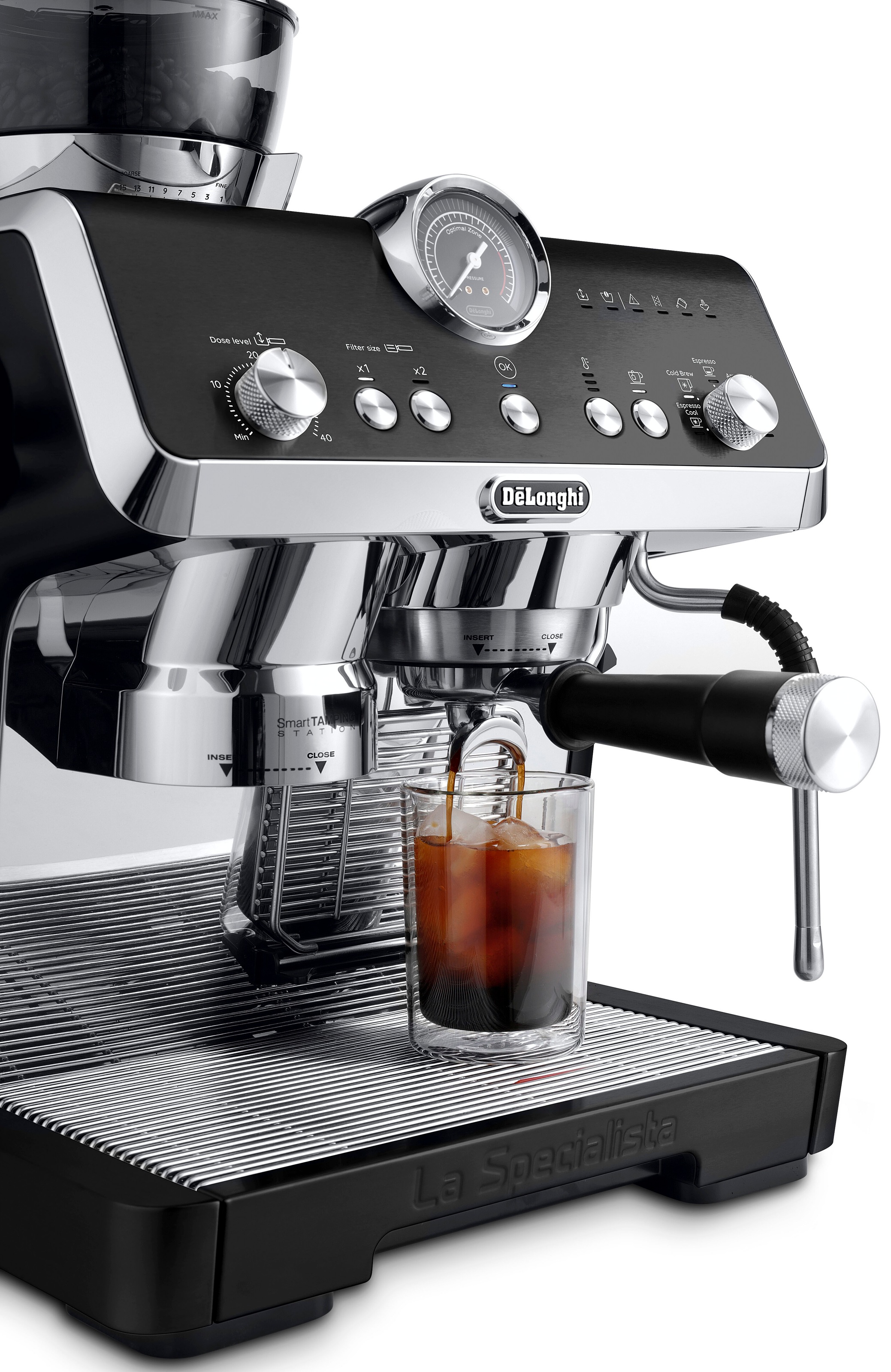 De'Longhi Espressomaschine »La Specialista Opera Cold Brew EC9555.BK«, schwarz