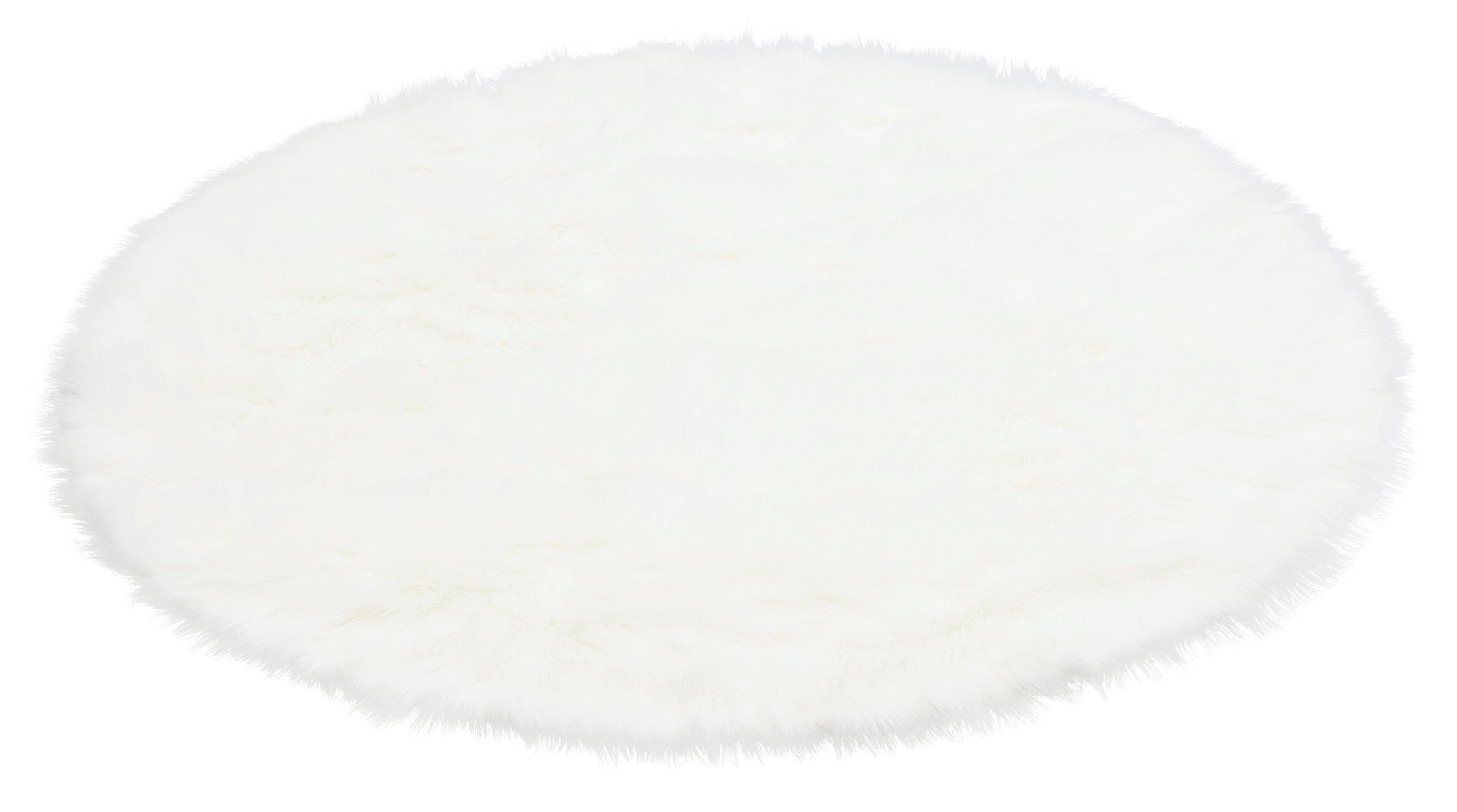 2. Bild von Home affaire Fellteppich »Valeria«, rund, 60 mm Höhe, Kunstfell Teppich, besonders weich und flauschig, fußbodenheizungsgeeignet, pflegeleicht, ideale Teppiche für Wohnzimmer, Schlafzimmer und Esszimmer