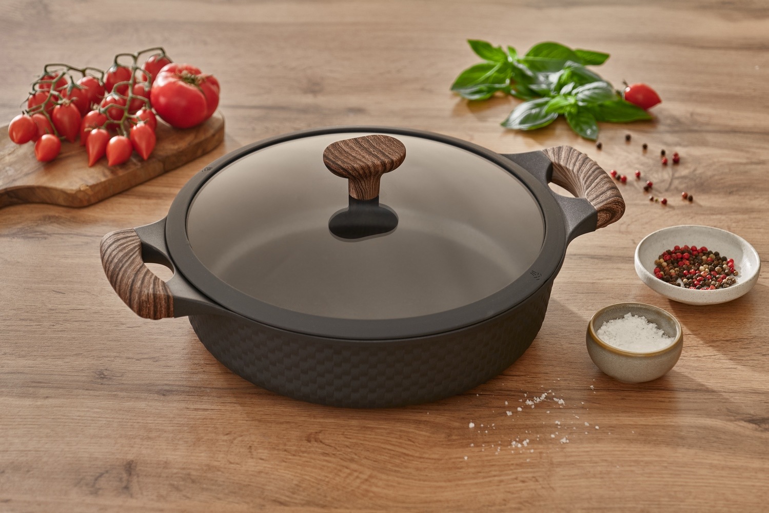 RESTO Kitchenware Bräter »Ran, Kochtopf antihaftbeschichtet und spülmaschin günstig online kaufen