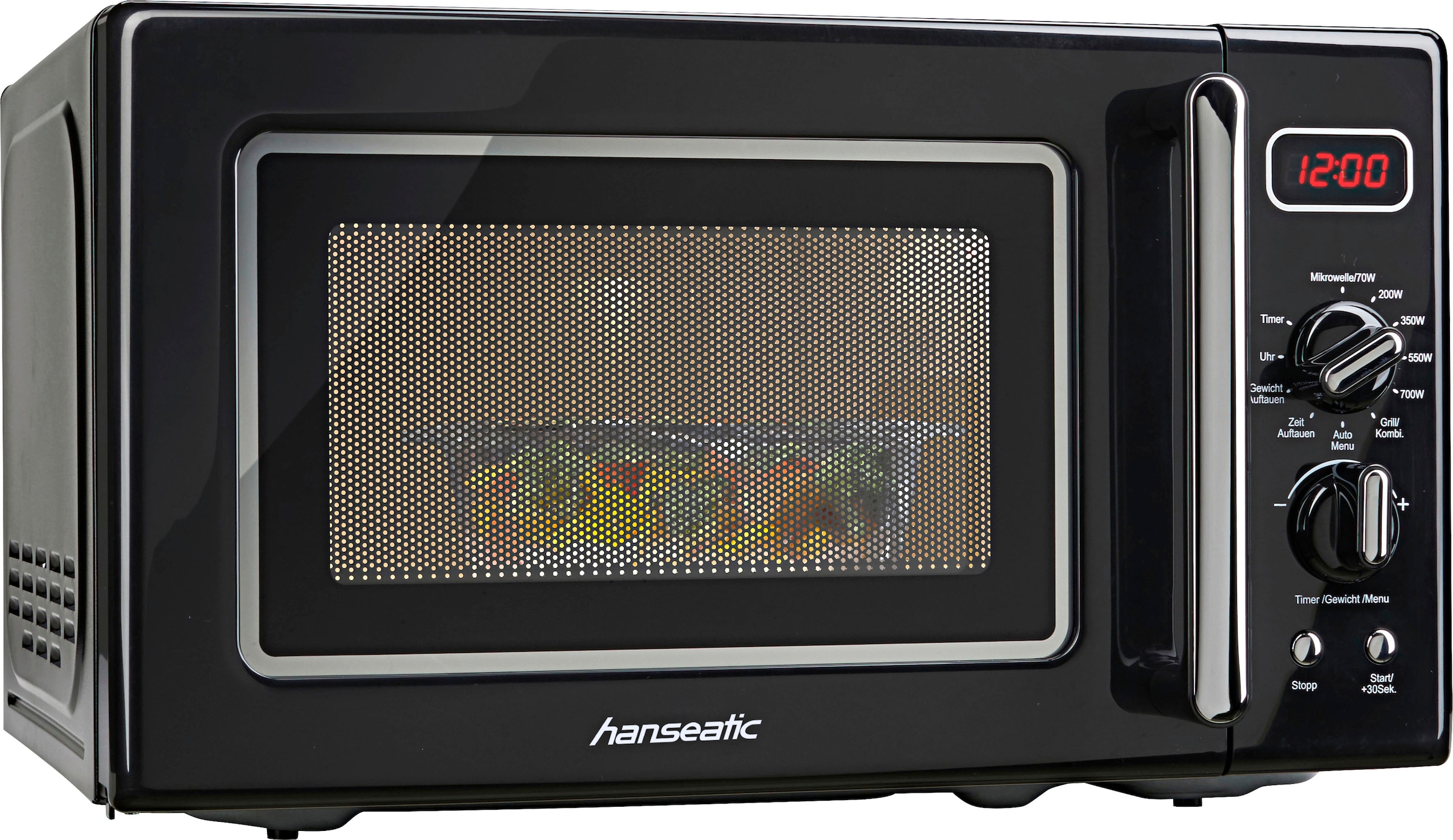 Hanseatic Mikrowelle »AG720CE6-PM mit Grill, 20 Liter Garraum, 700 Watt«, G günstig online kaufen