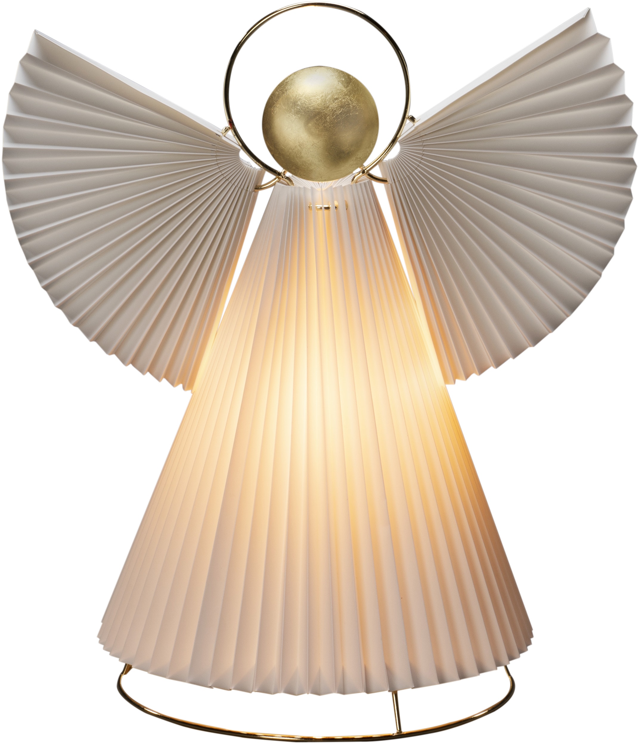 Dekolicht »Engel«, Leuchtstern aus Papier, inkl. Anschlusskabel mit An-/Aus-Schalter