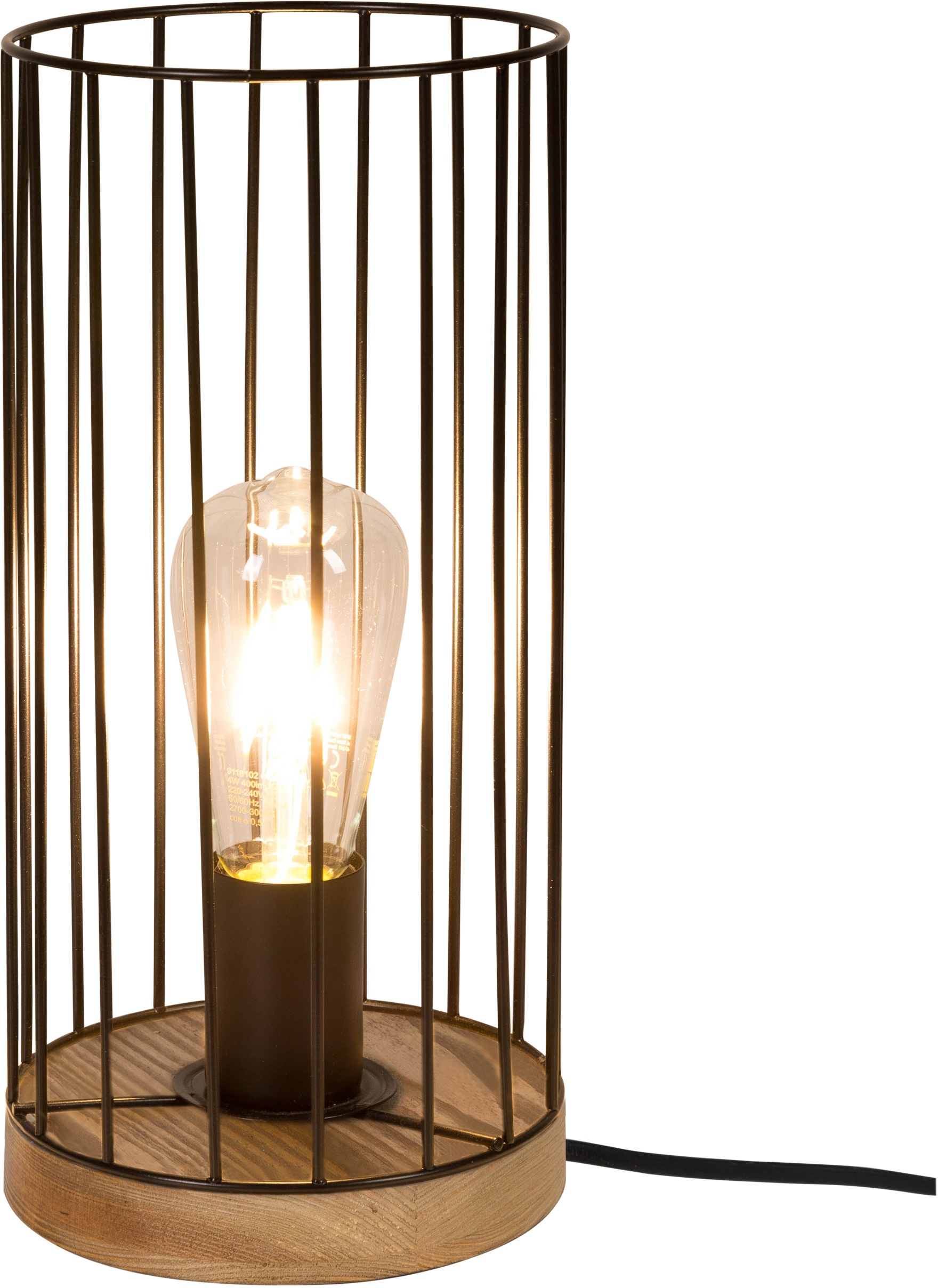 BRITOP LIGHTING Tischleuchte »Swan«, 1 flammig, Leuchtmittel E27   ohne Leu günstig online kaufen