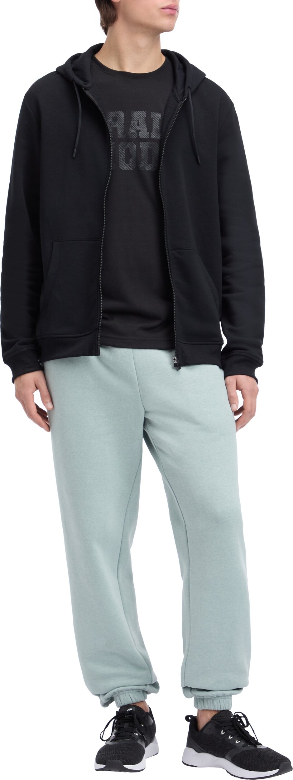 Energetics Trainingsjacke »He.-Kapuzenjacke Elmo FL FZ HD M« mit Reißverschluss, Langarm-Ausführung, wasserabweisend, windabweisend