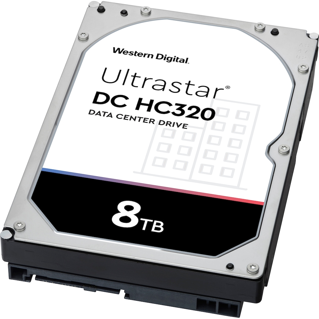 Western Digital HDD-Festplatte »Ultrastar DC HC320 8TB SAS«, 3,5 Zoll, Anschluss SAS
