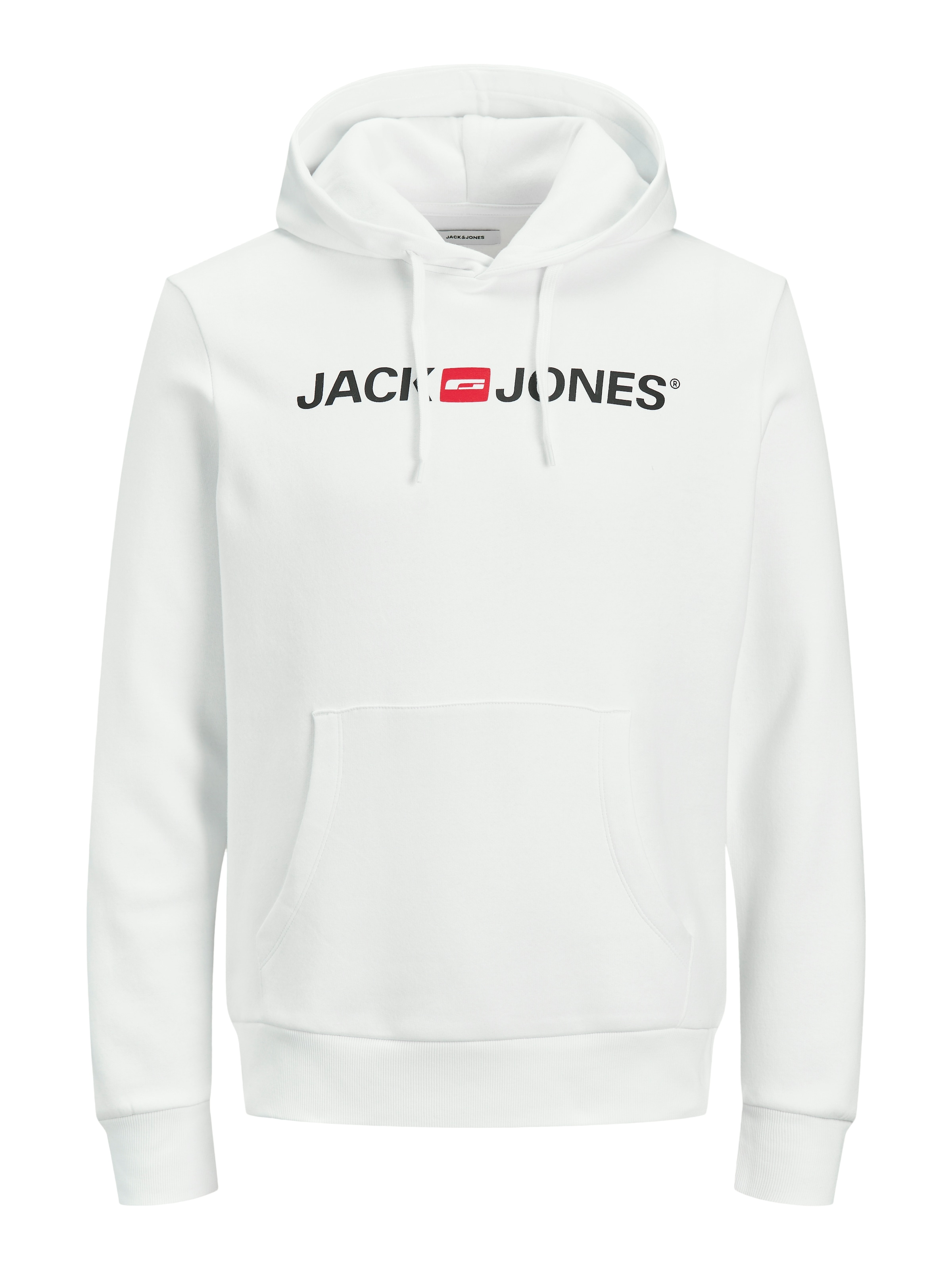 Jack & Jones Kapuzensweatshirt »JJECORP Hoodie mit Logo und hohem Tragekomfort«, bedruckt, casual, regular fit, Baumwollmischung, Rundhals
