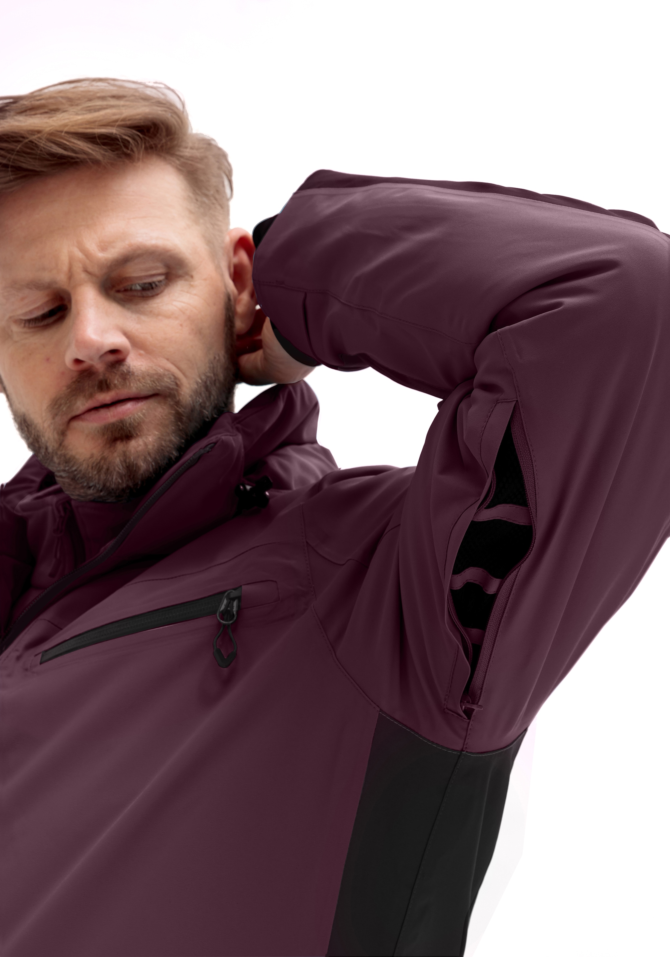 Maier Sports Skijacke »Roccarasa M«, Herren Winterjacke wasserdicht u. atmungsaktiv