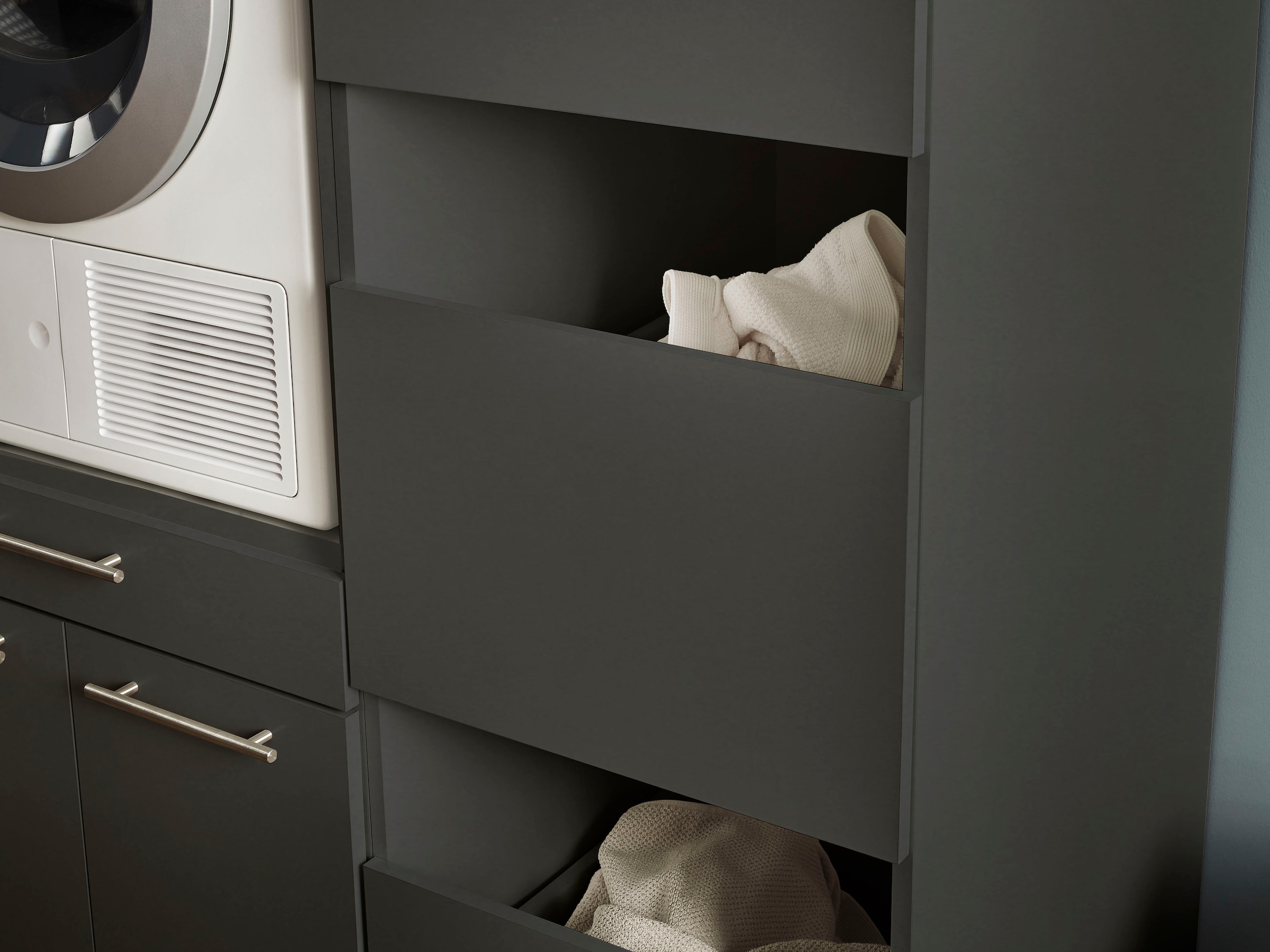 Laundreezy Mehrzweckschrank-Set »LAUNDREEZY LDSK11«, Breite 185 cm
