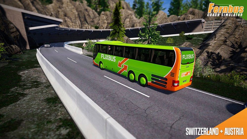 aerosoft Spielesoftware »Der Fernbus Simulator- AddOn Szenerie Österreich/Schweiz«, PC