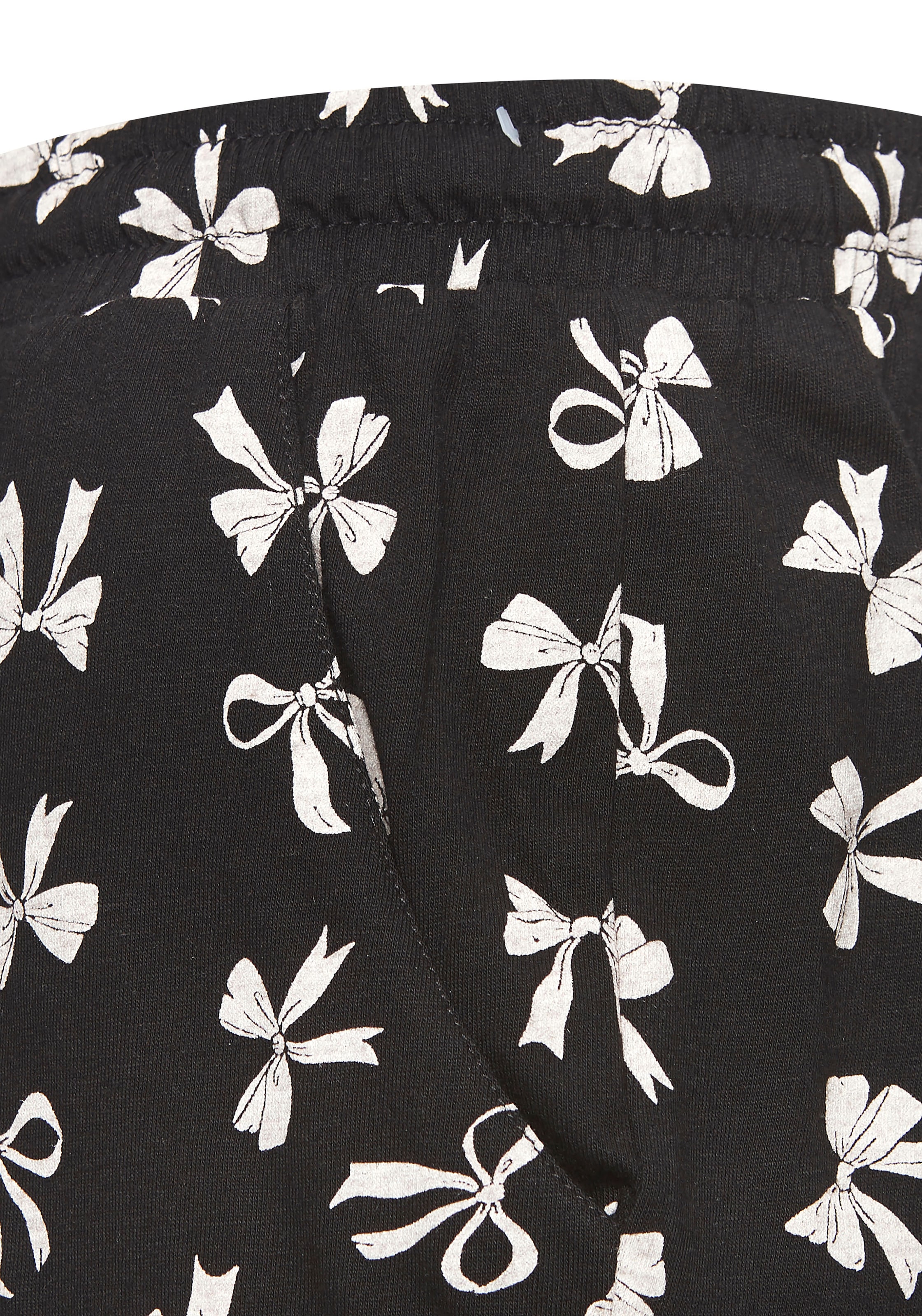 Vivance Dreams Shorty Set, 2er Pack, 4 tlg. Mit süßem Schleifenmuster