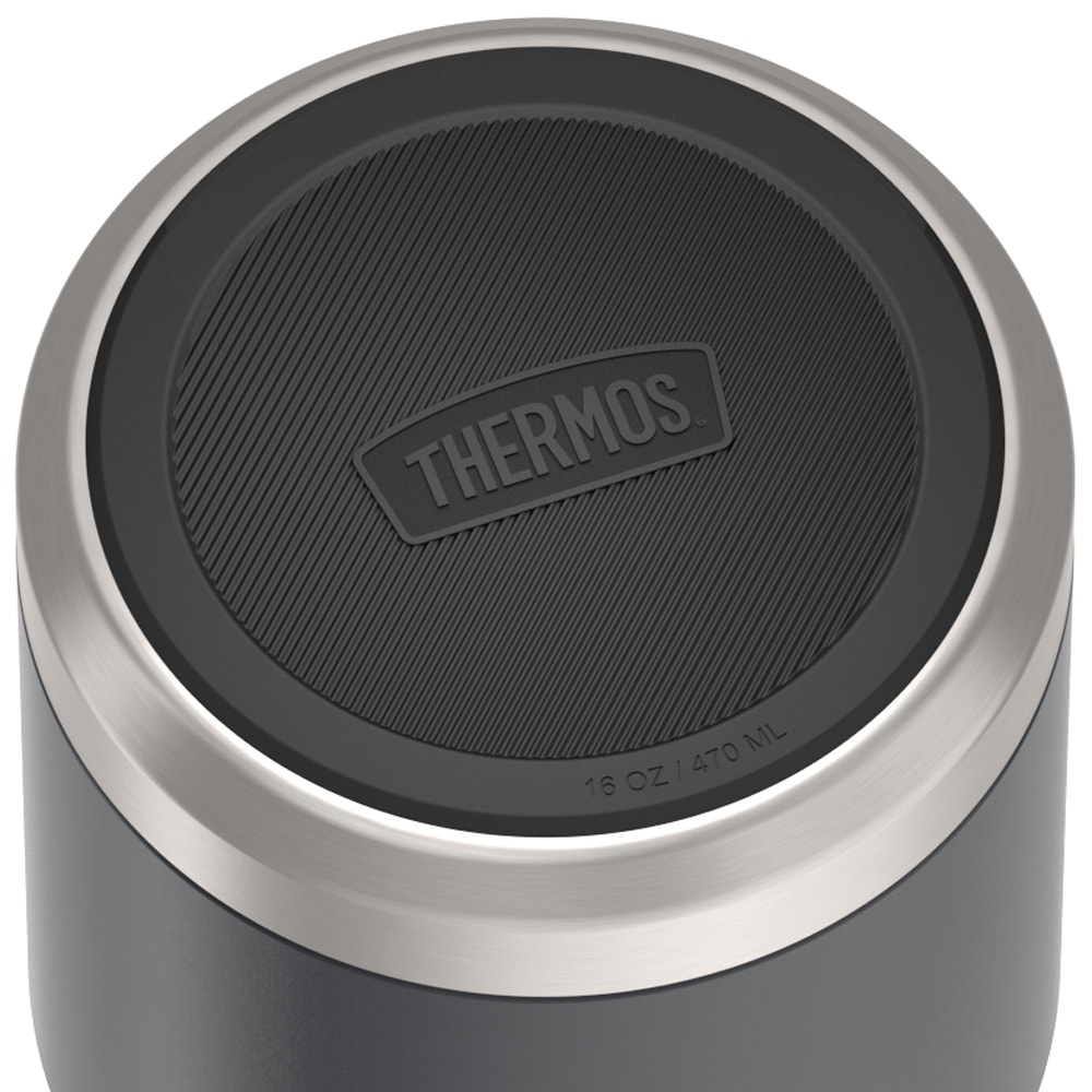 THERMOS Thermobehälter »ICON FOOD JAR, Thermobehälter für Essen, spülmaschinenfest« 0,47l, 10h heiß & 24h kalt, dicht & auslaufsicher, mit Löffel