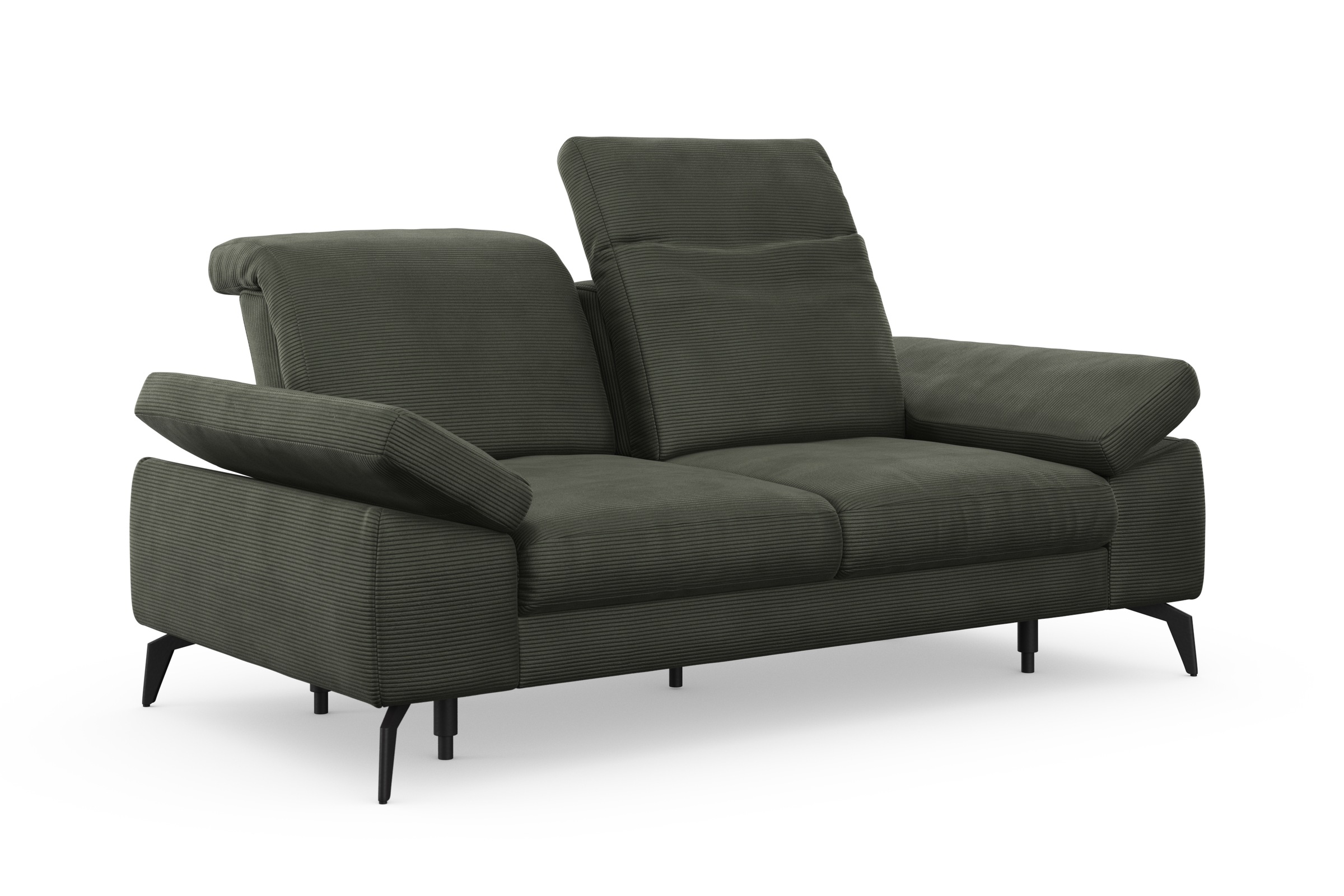 sit&more 2-Sitzer »Cabana«, Breite 191 cm, wahlweise mit Sitztiefen- und Kopfteilfunktion