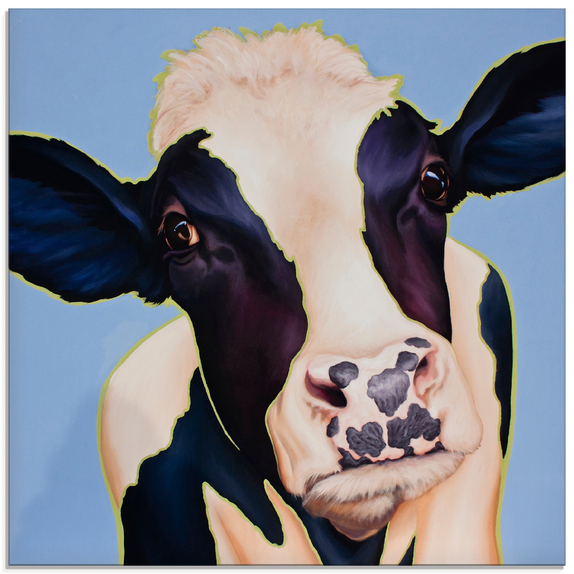 Artland Glasbild »Kuh Trudi«, Haustiere, (1 St.), in verschiedenen Größen günstig online kaufen