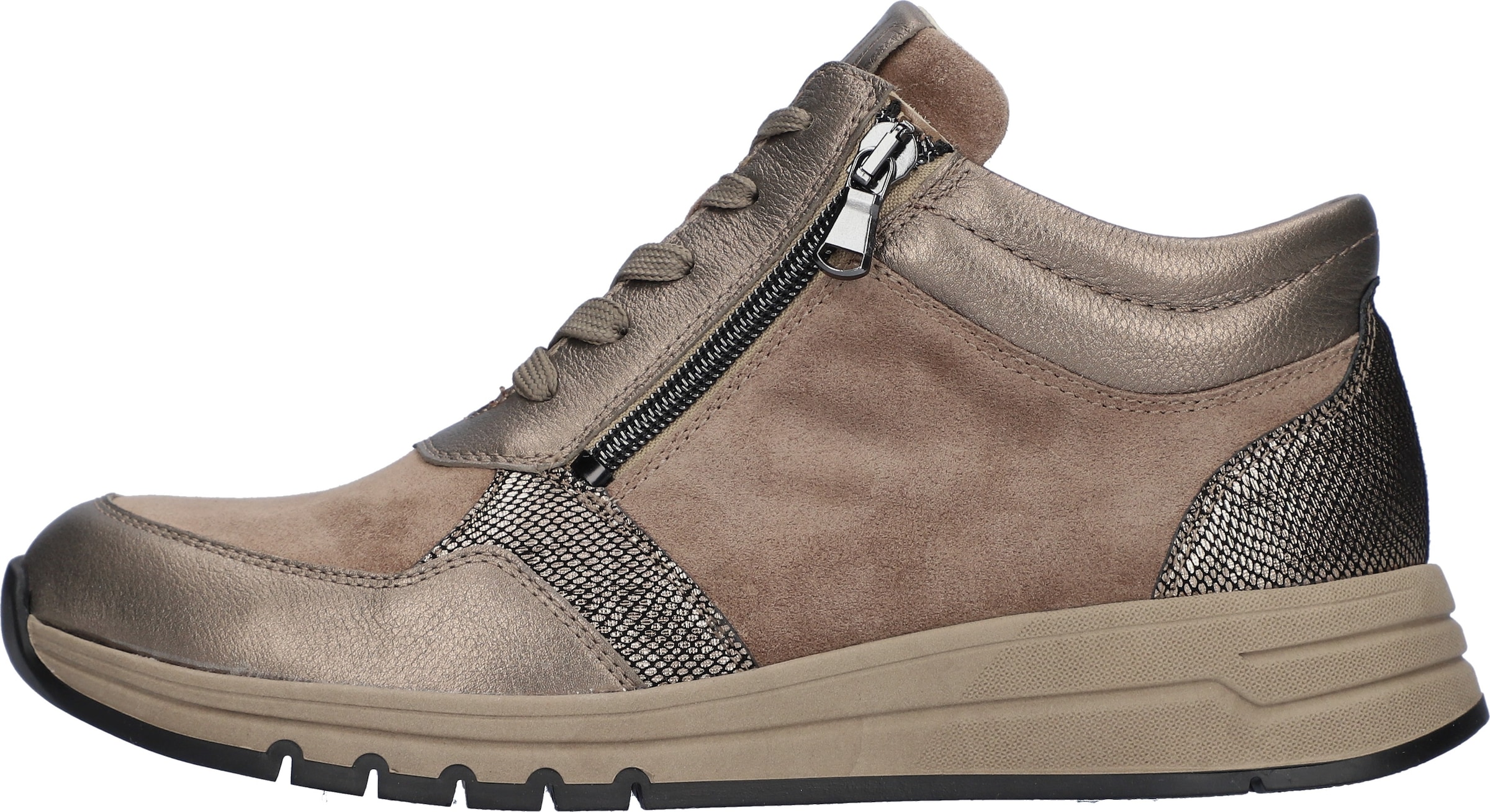 Waldläufer Schnürboots »H-APRIL«  High Top Sneaker, Schnürstiefelette mit Reißverschlüssen, H-Weite