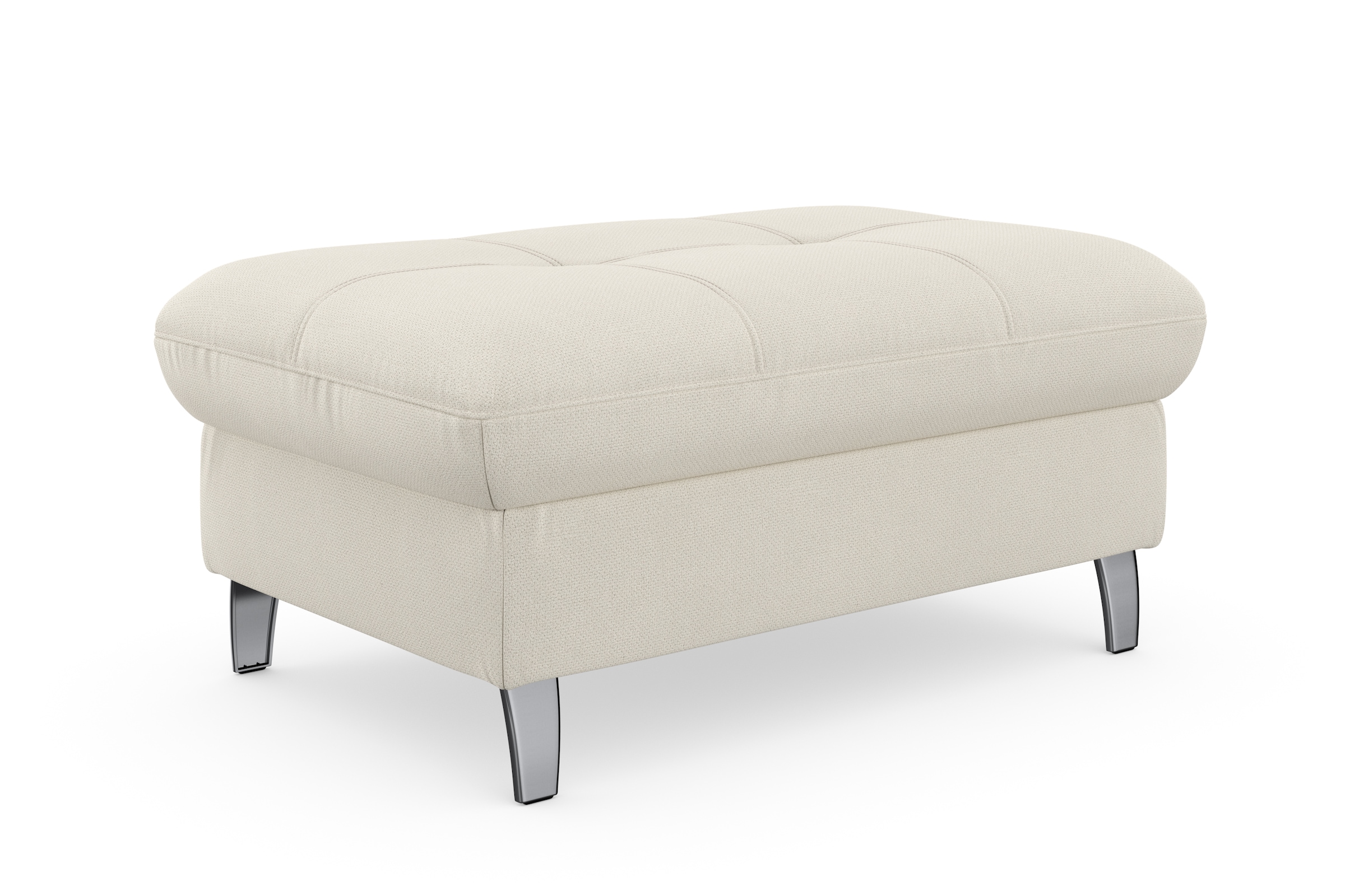 sit&more Stauraumhocker »Maggiore«, mit Stauraum und modernen Metallbeinen