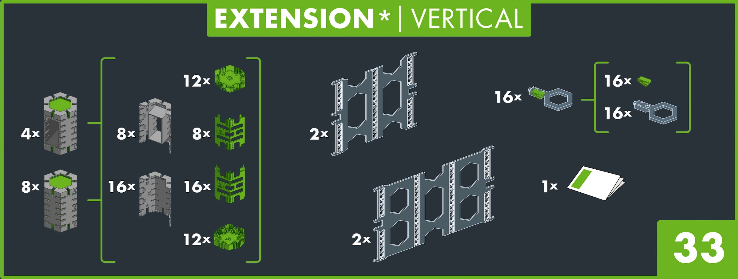 Ravensburger Kugelbahn-Bausatz »GraviTrax PRO Extension Vertical«, Made in Europe