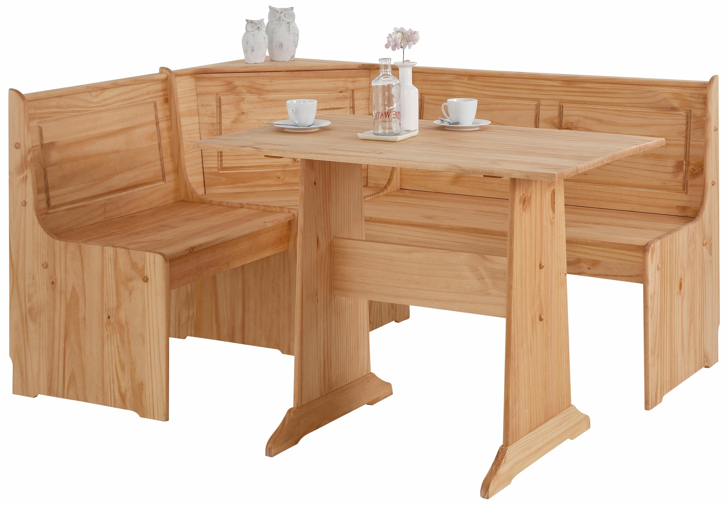 Home affaire Essgruppe »Sascha« 2 Stk. tlg. mit Tisch und Truhen-Eckbank, M günstig online kaufen