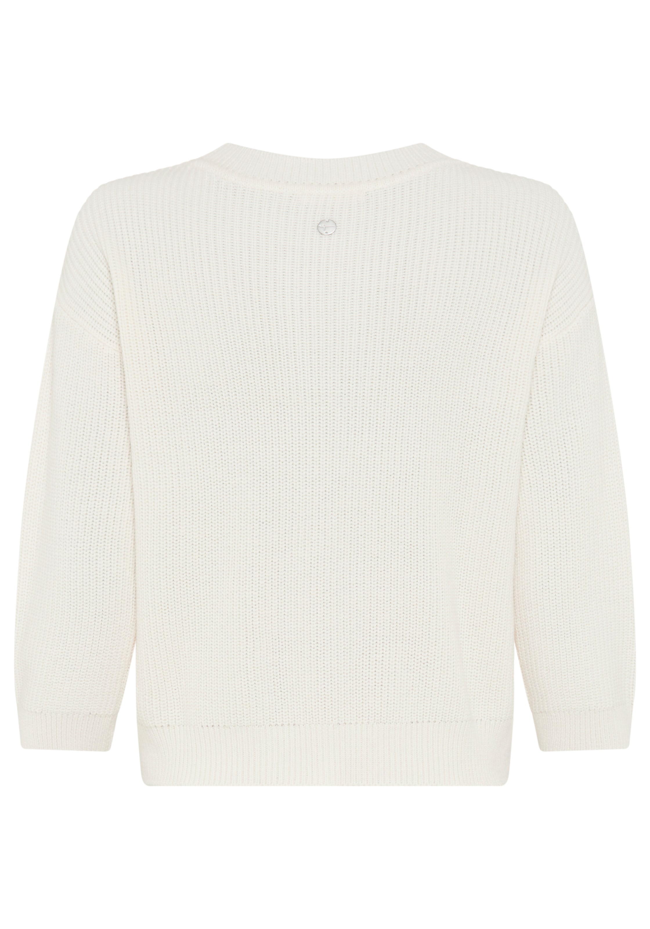 Tamaris Strickpullover mit 3/4 Ärmeln und lässigem Schnitt