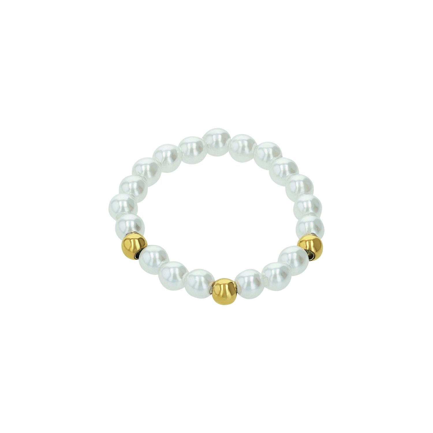 Amor Ring-Set »Herz« mit Glasperle