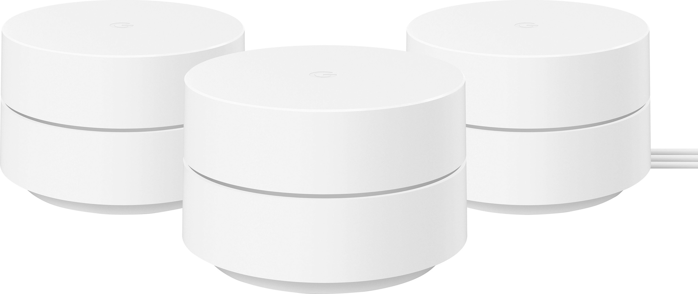 GOOGLE Adapter »Wifi Zugangspunkt 3er Set« weiß Unterstützt den WLAN-Standard IEEE 802.11a/b/g/n/ac