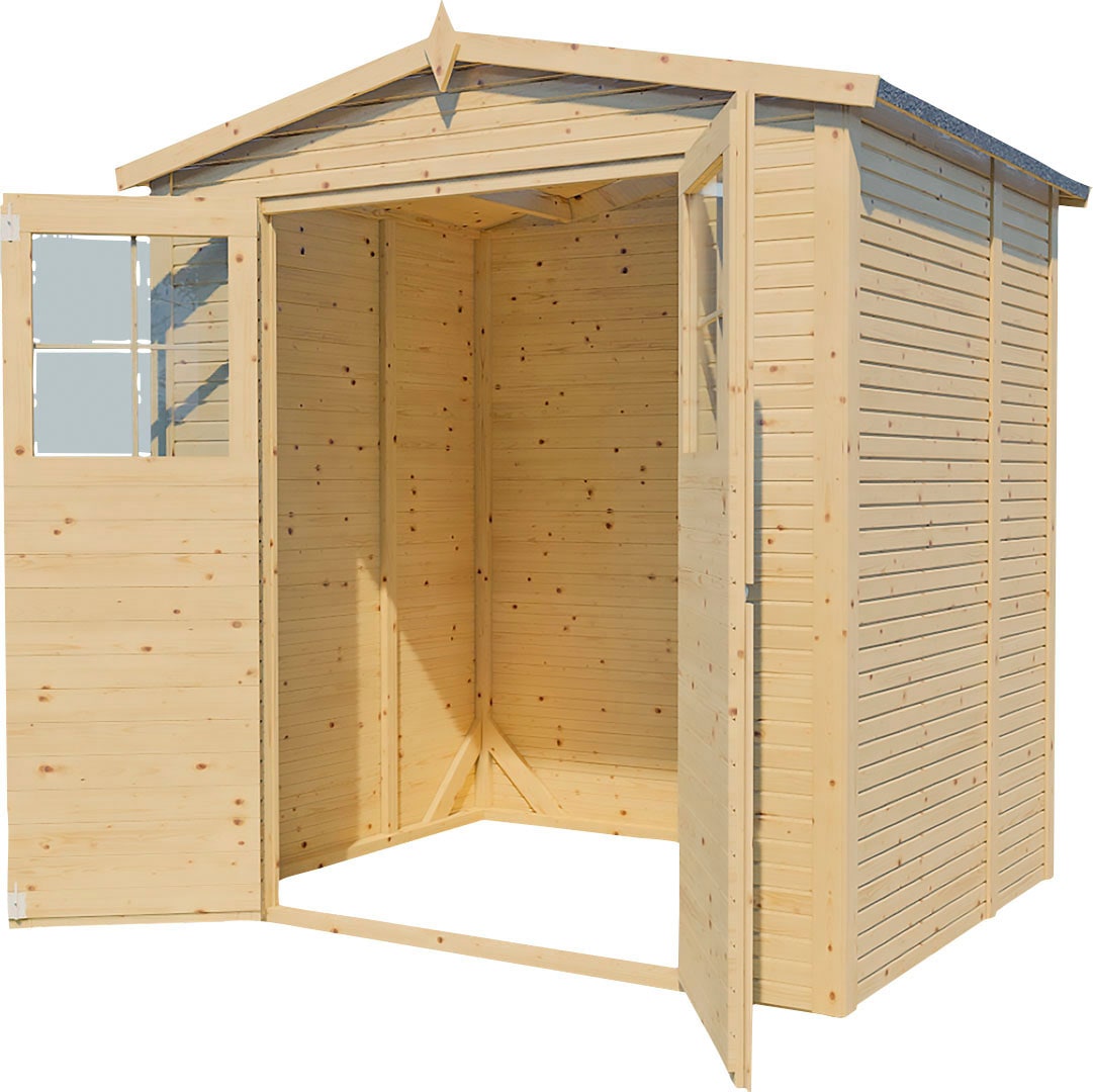 KONIFERA Gartenhaus »Alto 2 Fineline Satteldach«