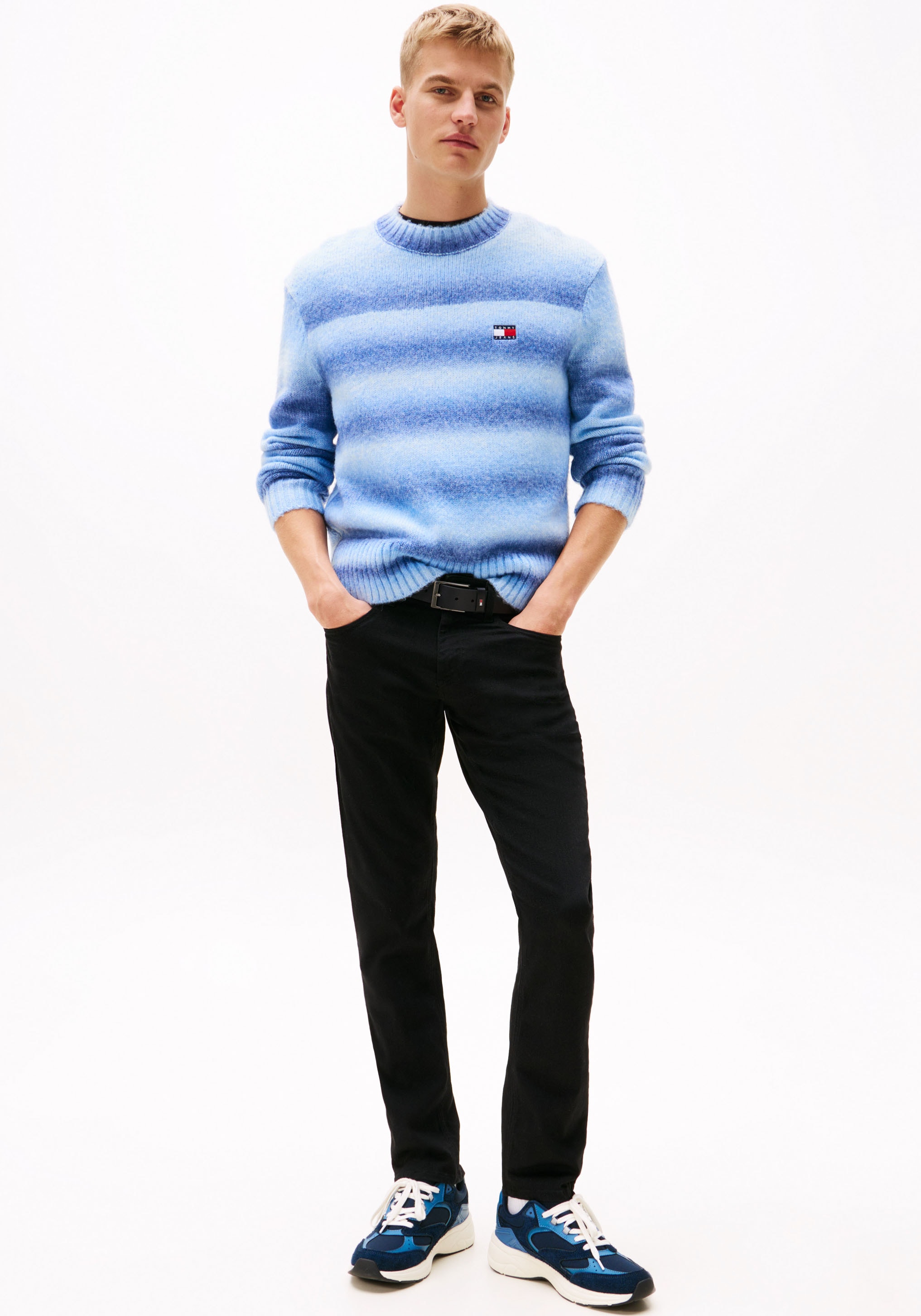 Tommy Jeans Slim-fit-Jeans »SCANTON SLIM«, mit Logoprägung