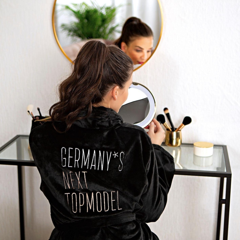 Germany's Next Topmodel Damenbademantel »GNTM«, (1 St.), mit Germany's Next Topmodel Stickerei