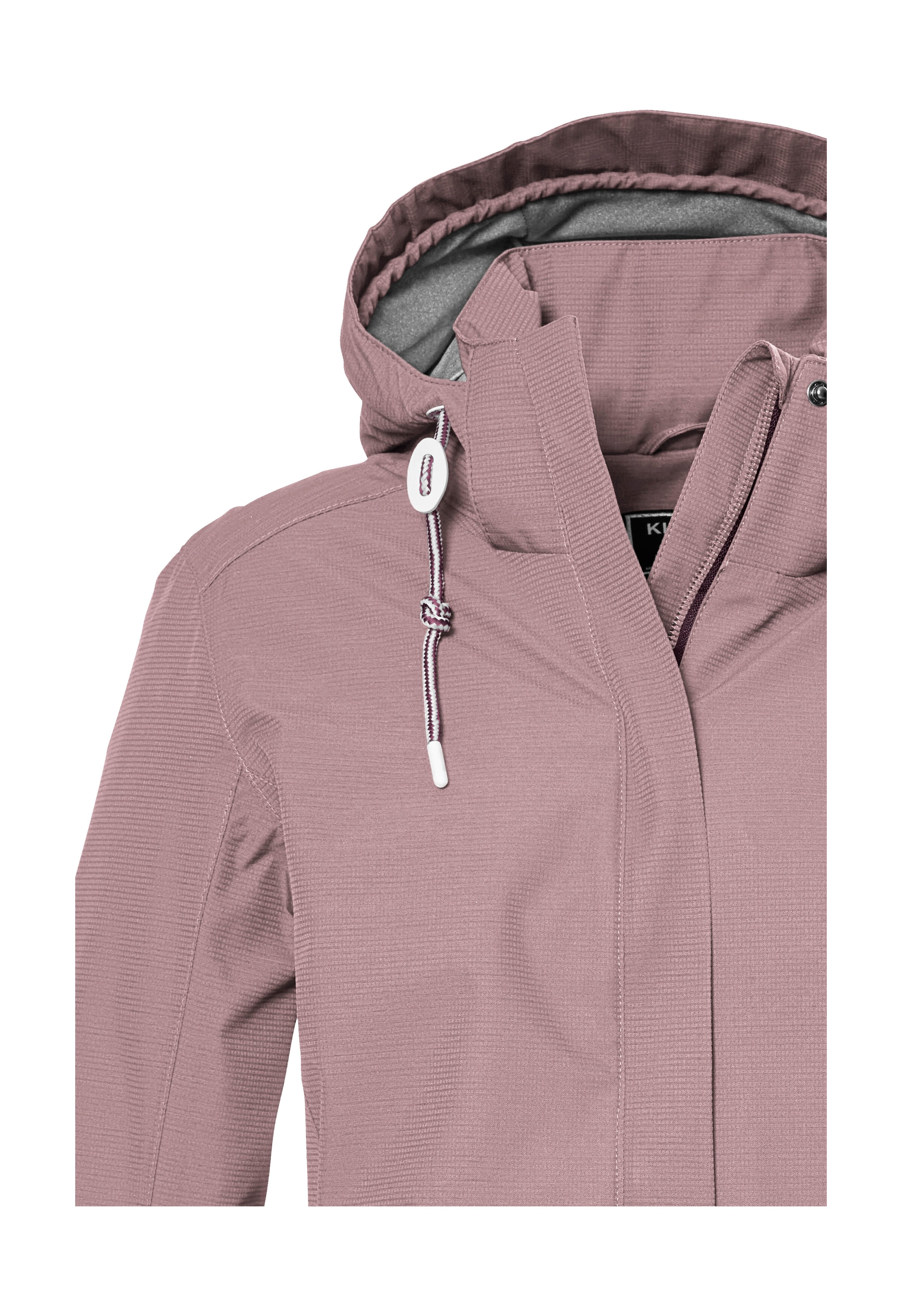 Killtec Outdoorjacke »KOS 61 WMN JCKT«, Funktionsjacke: wasser- und winddicht, atmungsaktiv, abnehmbare Kapuze
