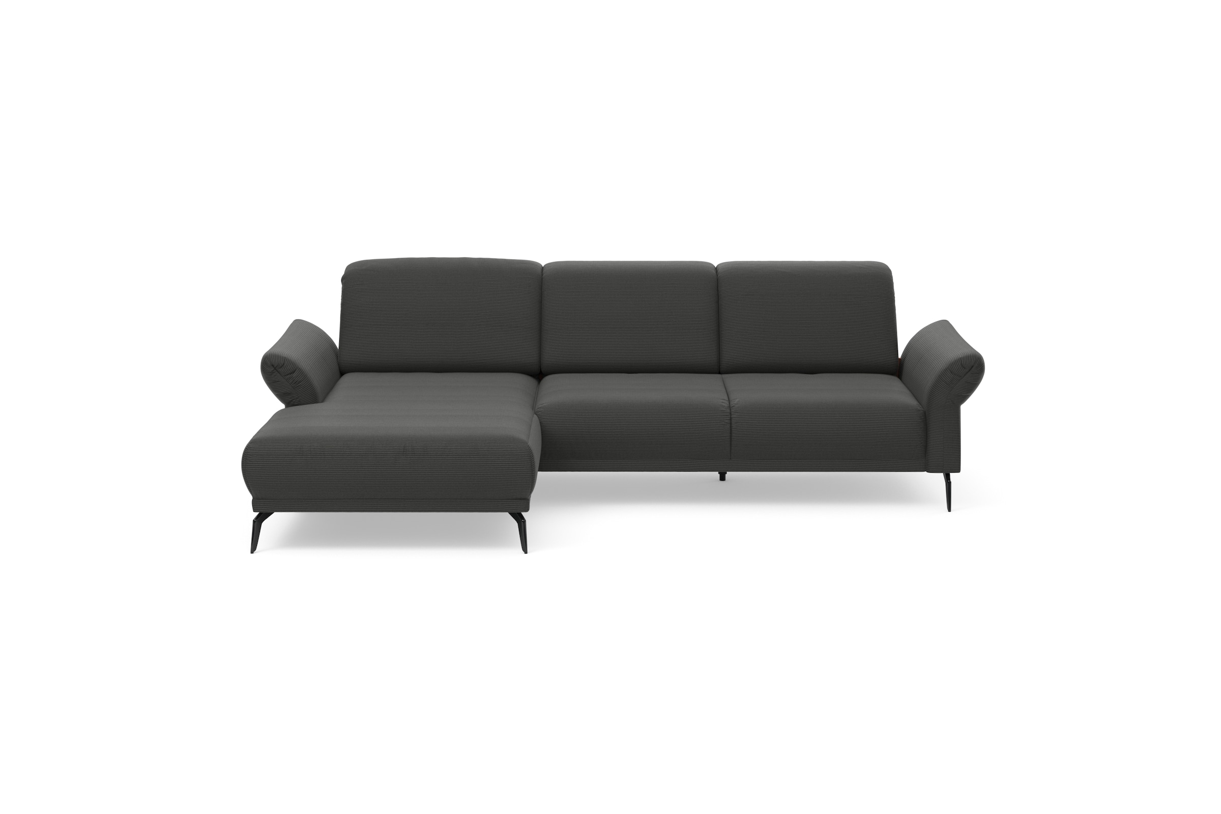 Home affaire Ecksofa »Coco L-Form« Sitztiefen-, Arm- und Kopfteilverstellun günstig online kaufen