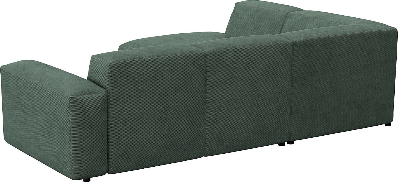 FLEXLUX Ecksofa »Lucera, super bequem durch hochwertigen Sitzaufbau mit Kaltschaum«, modern & anschmiegsam, L-Form, Designsofa