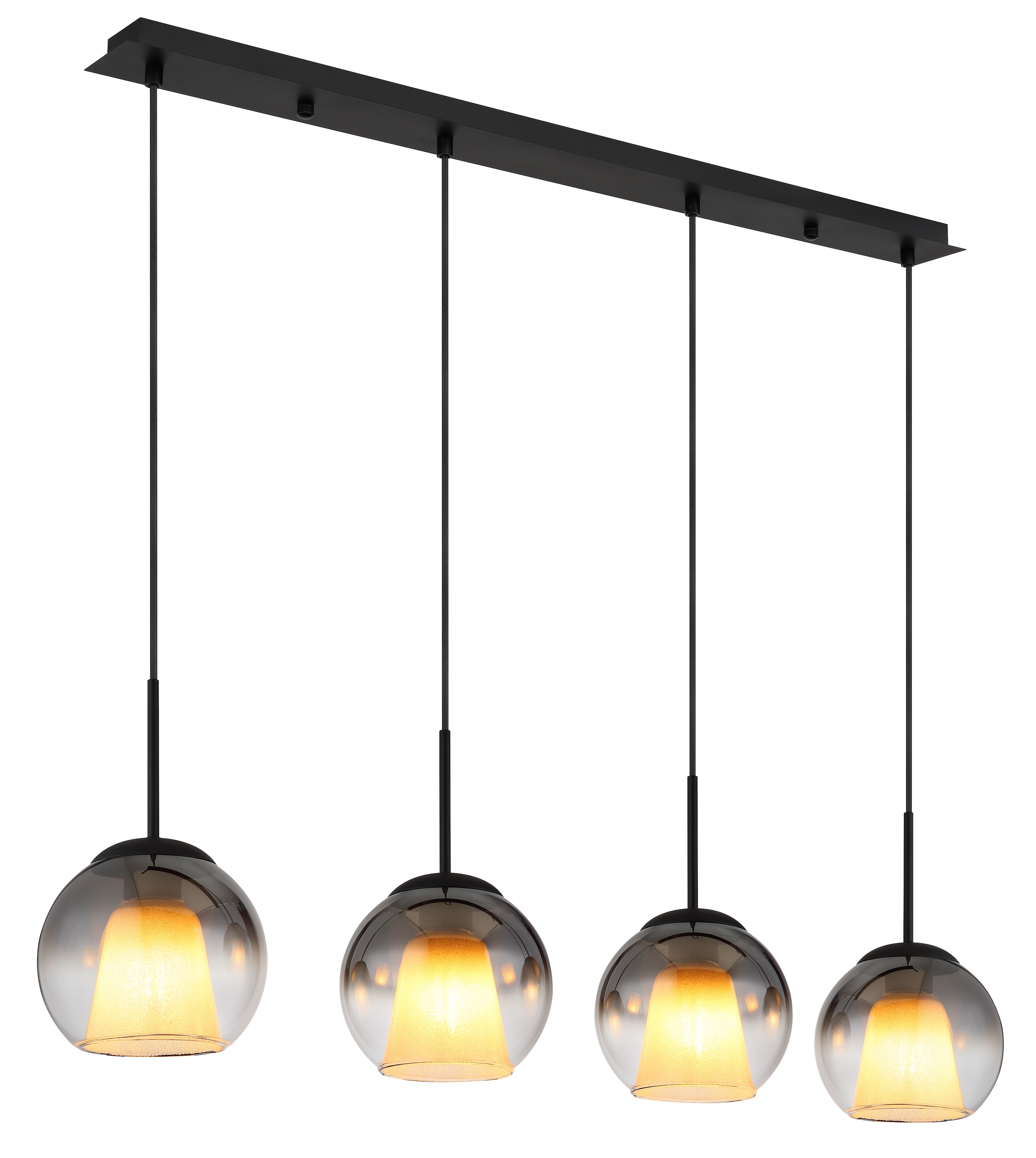 GLOBO LIGHTING Hängeleuchte »BARRY«, Leuchtmittel E27 | ohne Leuchtmittel, Hängelampe/Pendelleuchte/Esszimmer/Wohnzimmer/Esstisch