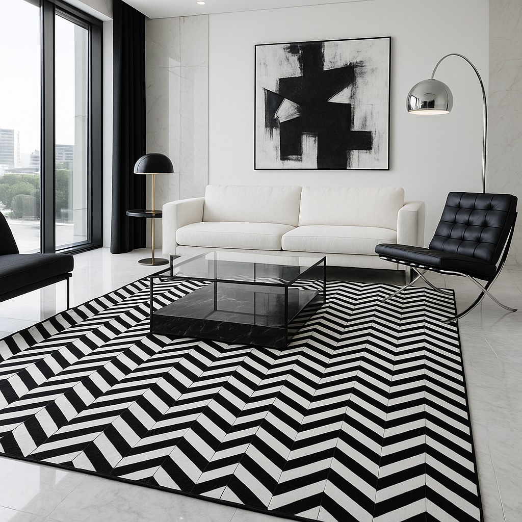 Myflair Möbel & Accessoires Fellteppich »ZEBRA EDGE, echtes Rinderfell« rec günstig online kaufen