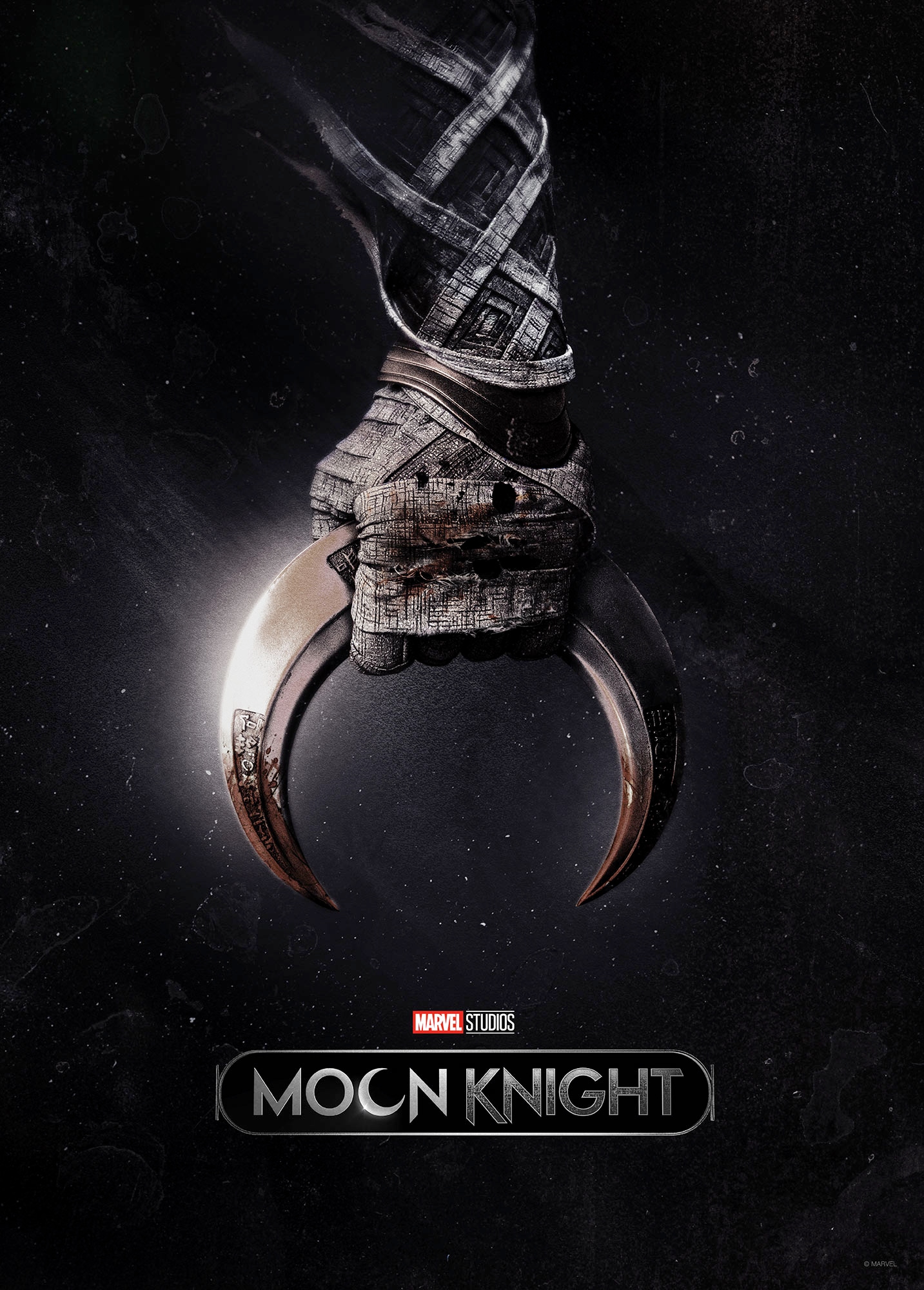 Komar Wandbild »Moon Knight - Fist of Khonshu«, Disney, (Set, 1 St.), 40 x 50 cm (Breite x Höhe) - Kinderzimmer, Dekoration
