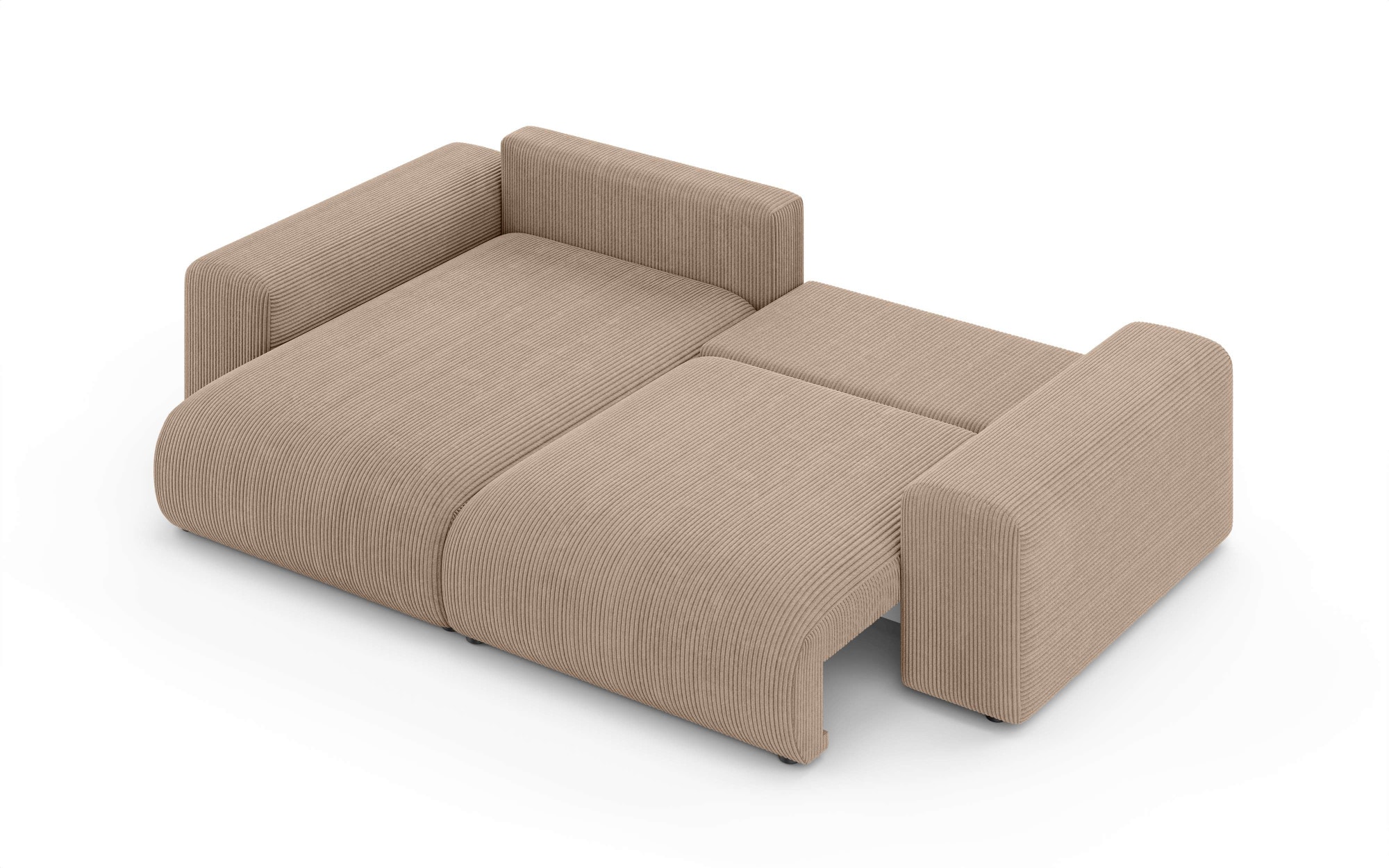 Home affaire Ecksofa »LAKESIDE mit Bettfunktion und Bettkasten, B/T/H 257/166/84 cm«