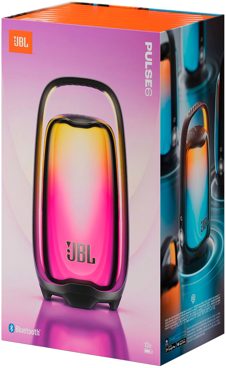 JBL Bluetooth-Lautsprecher »Pulse 6« (Bluetooth LED Licht (WRGB) 30 W) Tragbarer Lautsprecher mit JBL Sound und anpassbarer 360°-Lichtshow