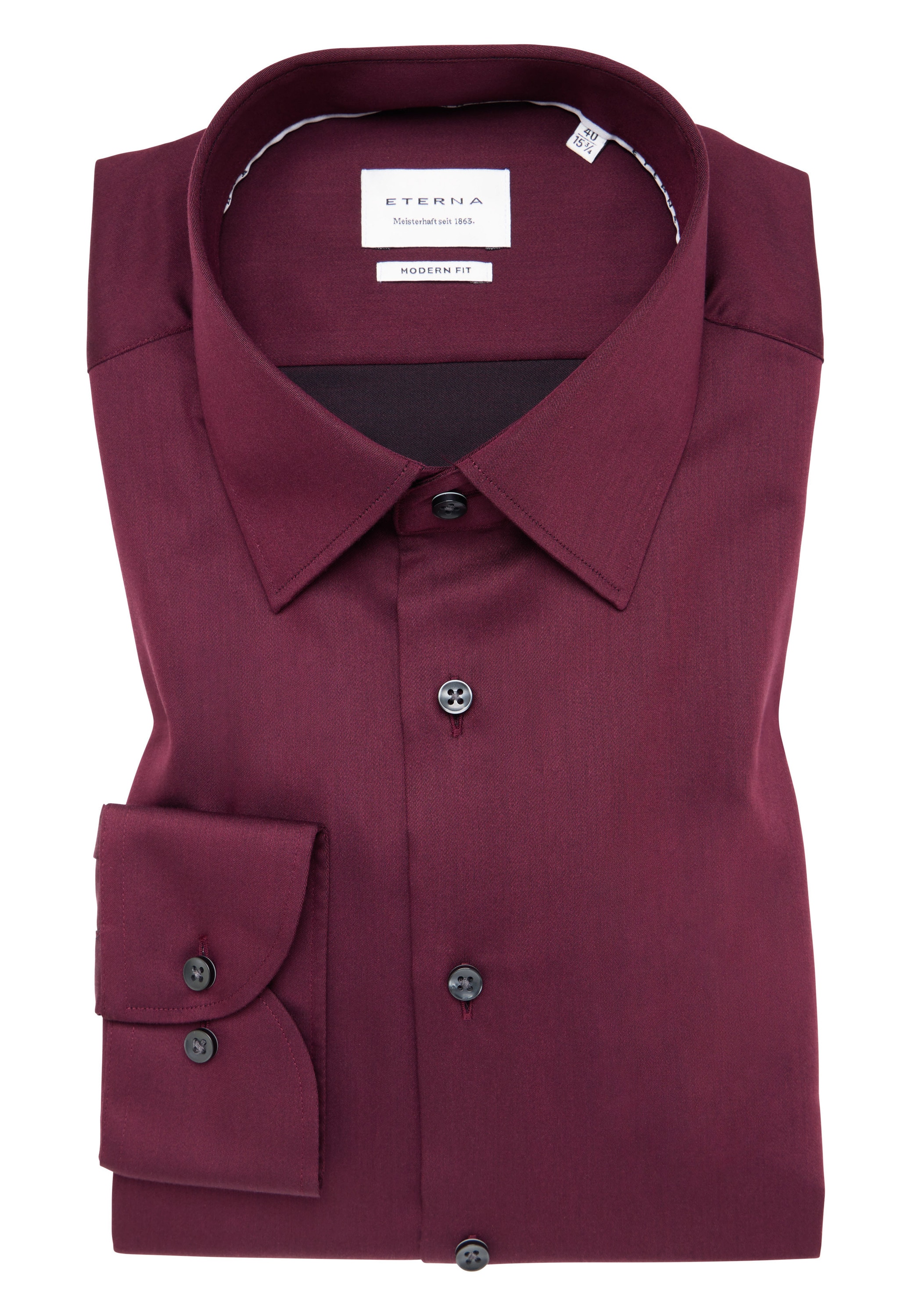 Eterna Langarmhemd »MODERN FIT«, NON IRON (bügelfrei)
