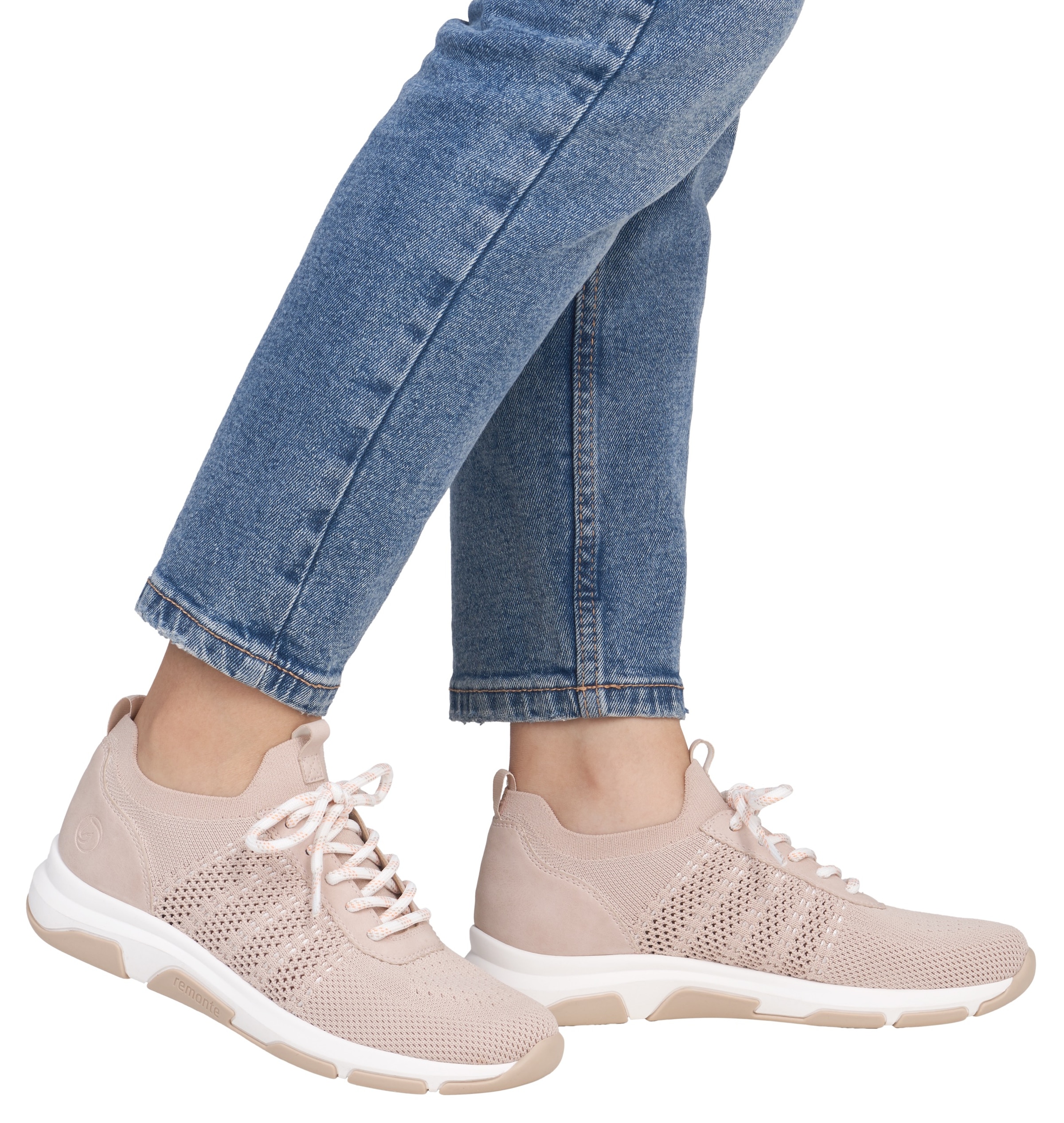 Remonte Slip-On Sneaker  , Freizeitschuh, Halbschuh, Slipper, Schlupfschuh mit Anziehlaschen