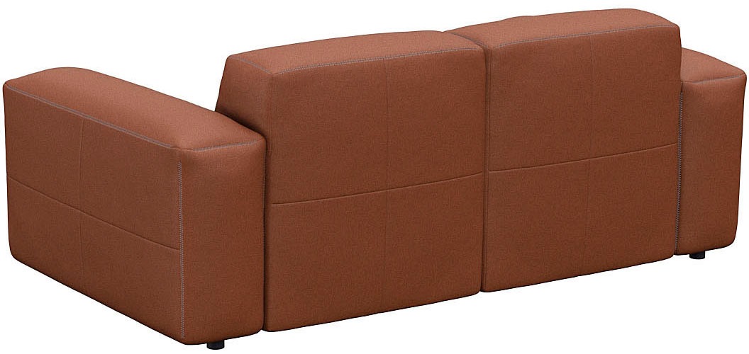 FLEXLUX 2-Sitzer »Lucera Sofa, super bequem durch hochwertigen Sitzaufbau mit Kaltschaum«, Designsofa, modern & anschmiegsam