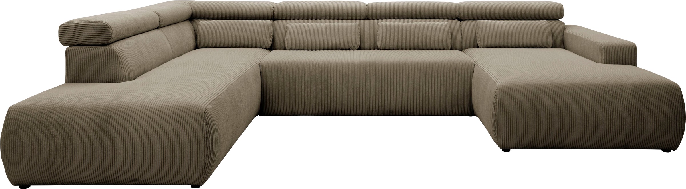 DOMO collection Wohnlandschaft »Brandon, belastbar bis 140kg/ Sitz, B/T: 35 günstig online kaufen