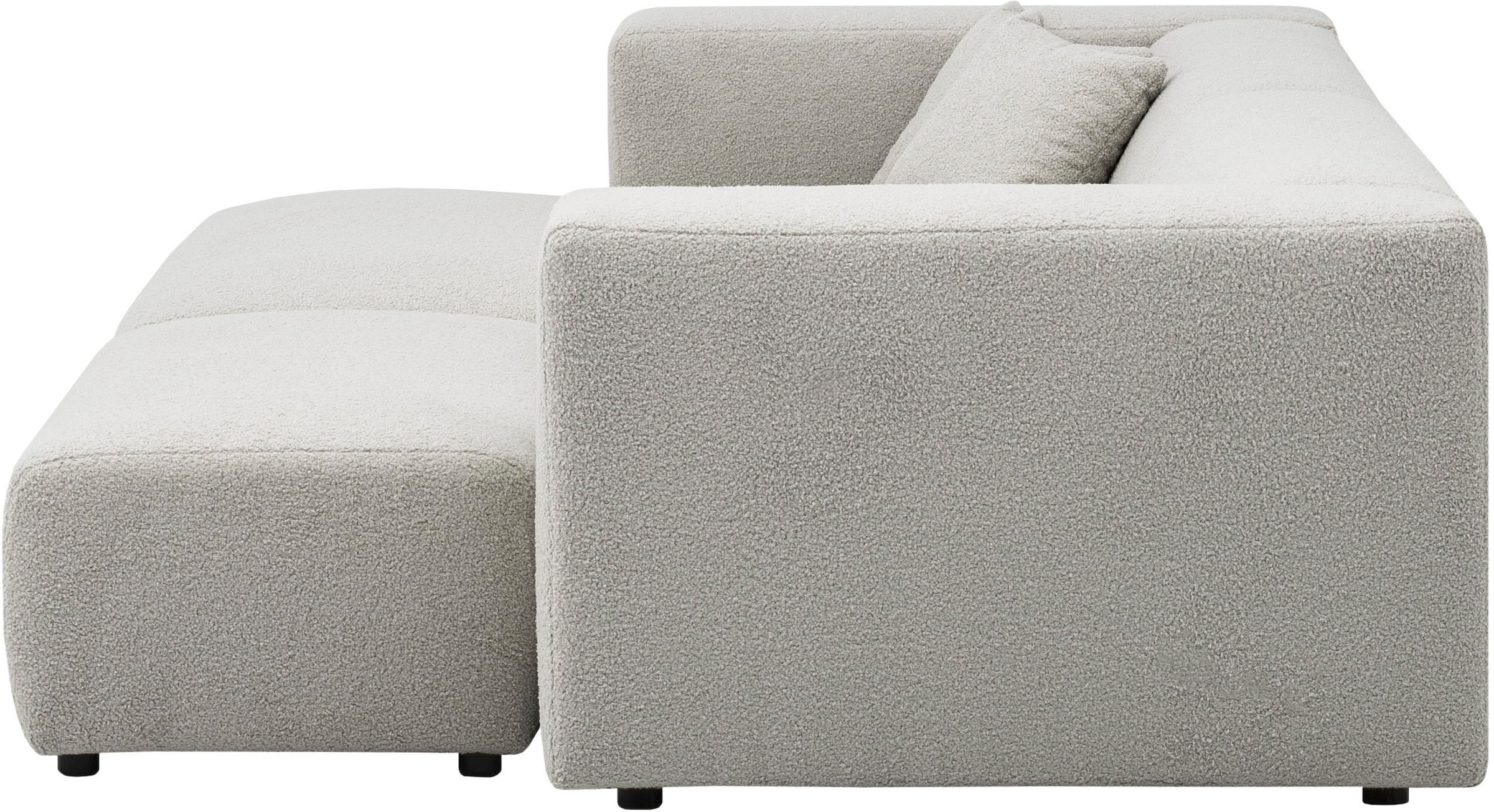 andas Polsterecke »BAKELS, Ecksofa-Set mit Hocker, L-Form mit Schlaffunktion«, Ecksofa-Set (incl. Hocker) im trendigen Megacord