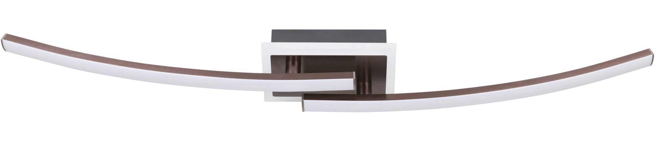 EGLO Deckenleuchte »LUNGOLAGO Deckenlampe - Stahl, Kunststoff - LED - 12W - günstig online kaufen