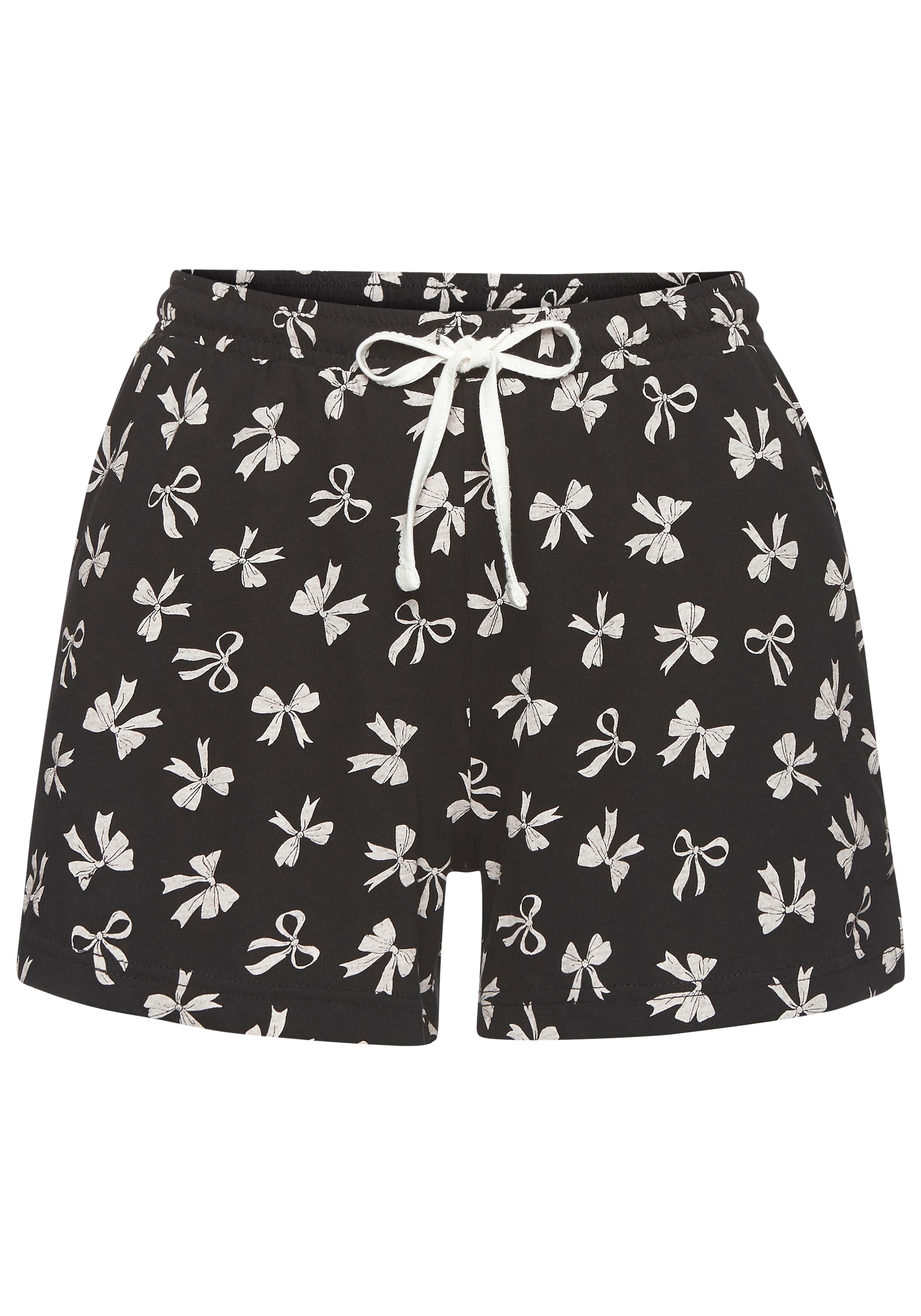 Vivance Dreams Shorty Set, 2er Pack, 4 tlg. Mit süßem Schleifenmuster