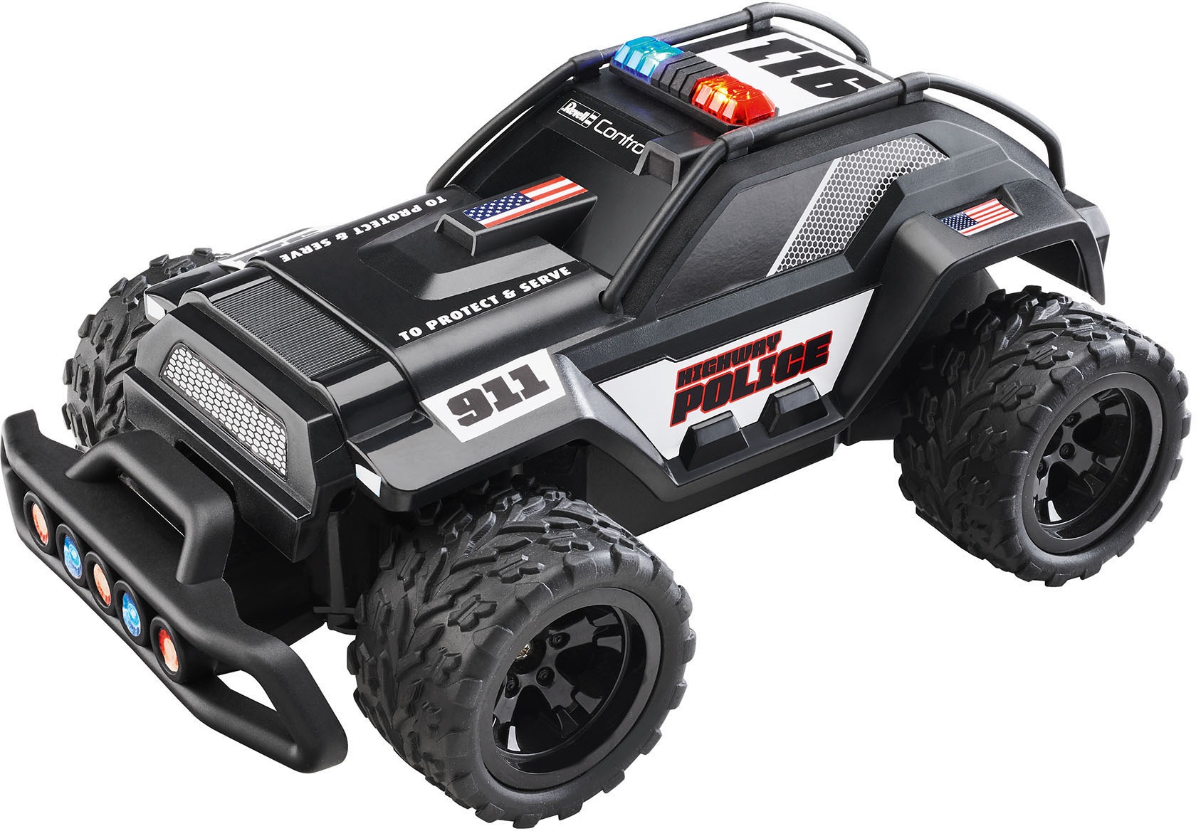 Revell® RC-Auto »Highway Police«, mit LED Blaulichtbalken