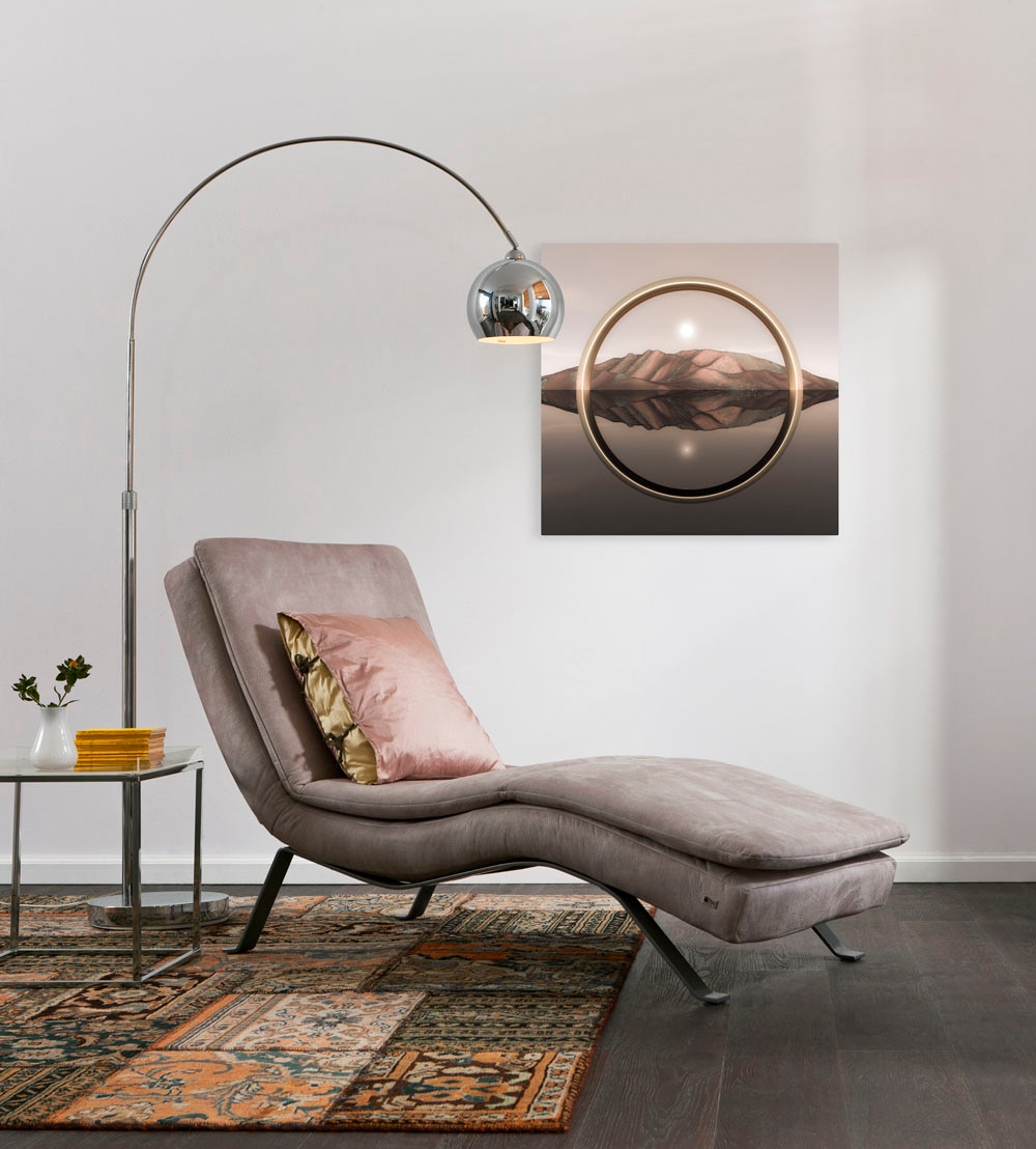 Komar Leinwandbild »Grateful - Größe 60 x 60 cm« Natur 1 Stk. tlg. Keilrahm günstig online kaufen