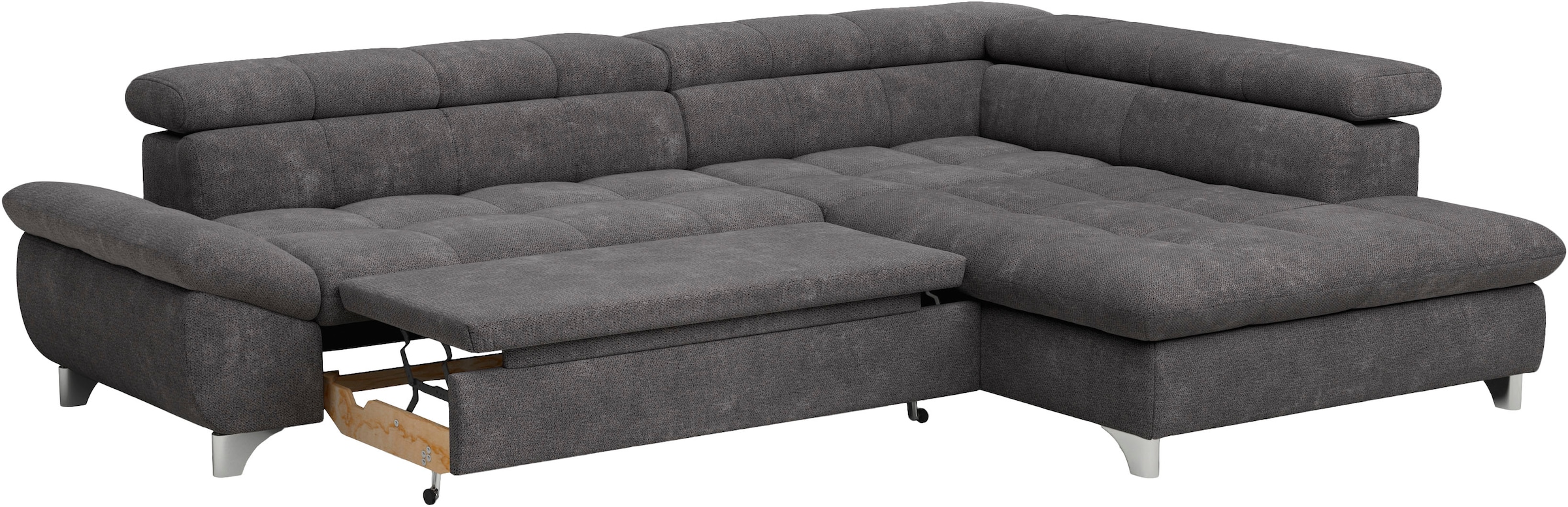 COTTA Ecksofa »Gemini L-Form«, mit Kopfverstellung, optional mit Schlaffunktion bzw. XXL-Sitzfläche