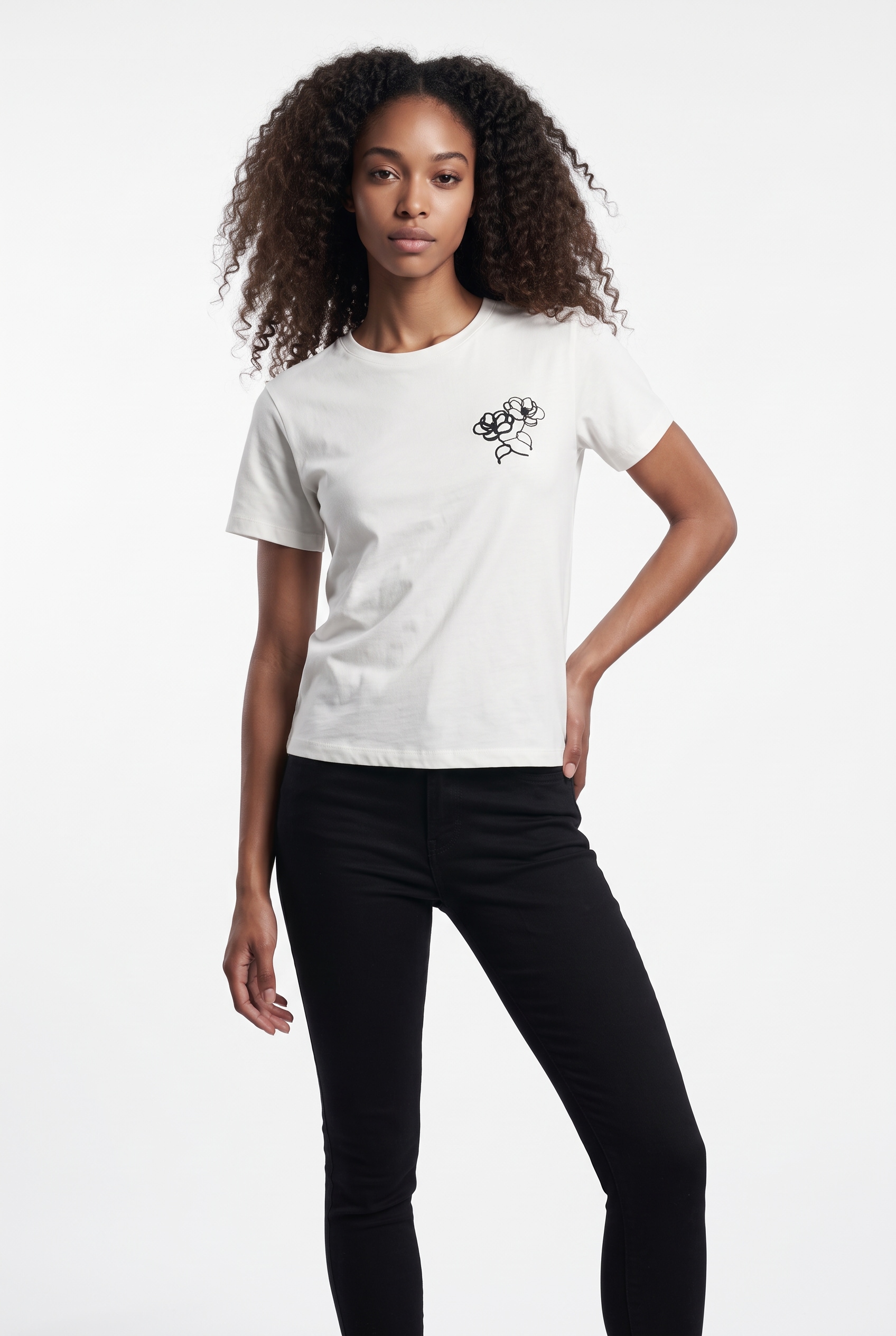 Vero Moda Kurzarmshirt »VMANNA SS TOP BOX JRS« Baumwolle, regular fit