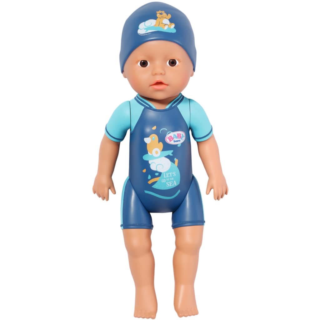 Baby Born Babypuppe »My First Swim Boy, 30 cm«, schwimmt Kraul und Schmetterling